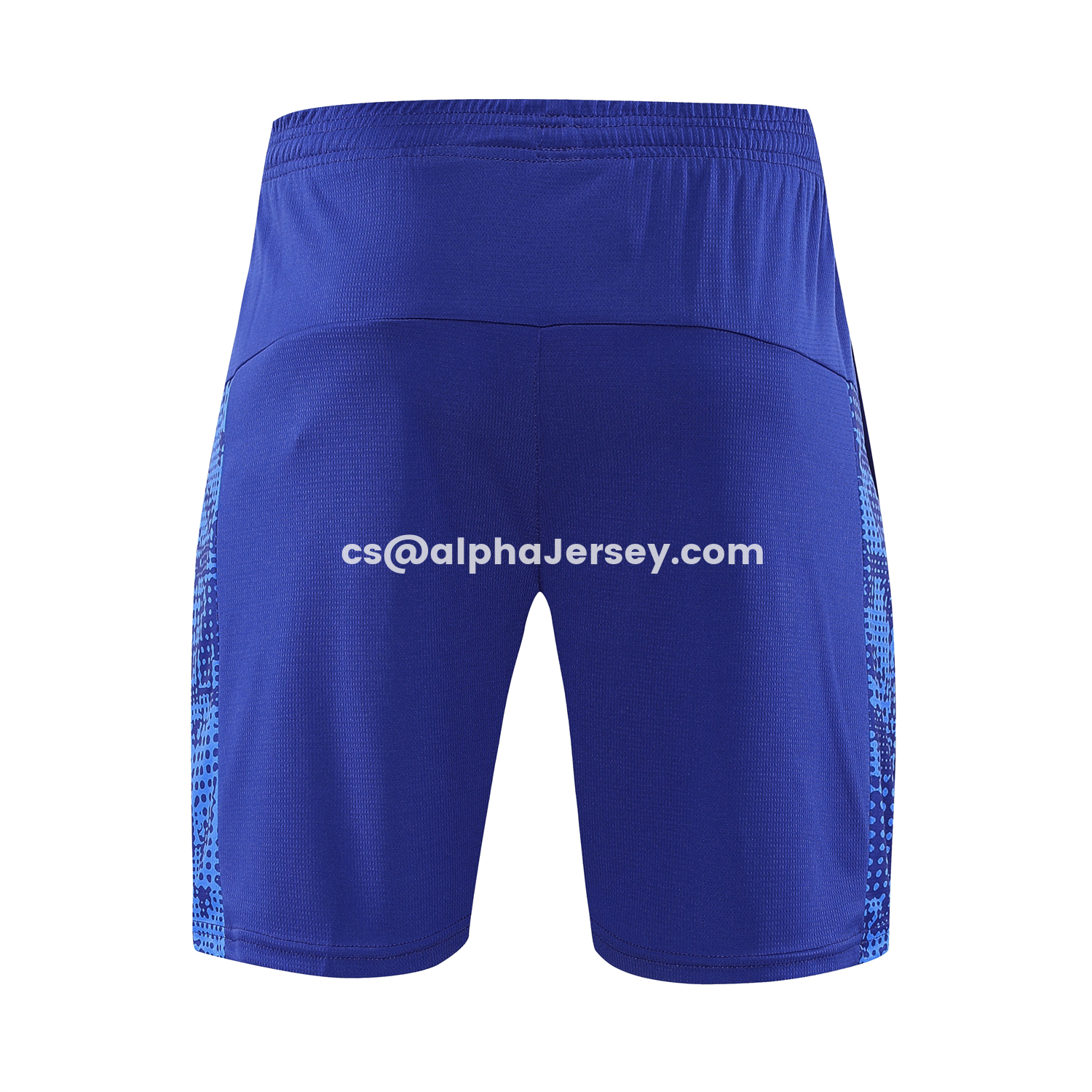 AJ-AlphaJersey-RB Leipzig 25-26 Vest Training Set - Blue With Red Top & Dark Blue Pants