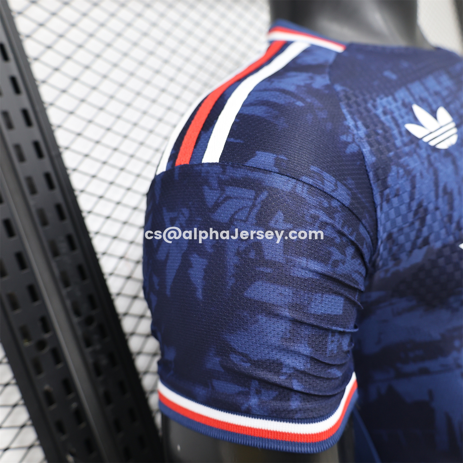 AJ-AlphaJersey-Arsenal 26-27 Dark Blue Digital Pattern Cannon Special Edition Jersey - Player Version