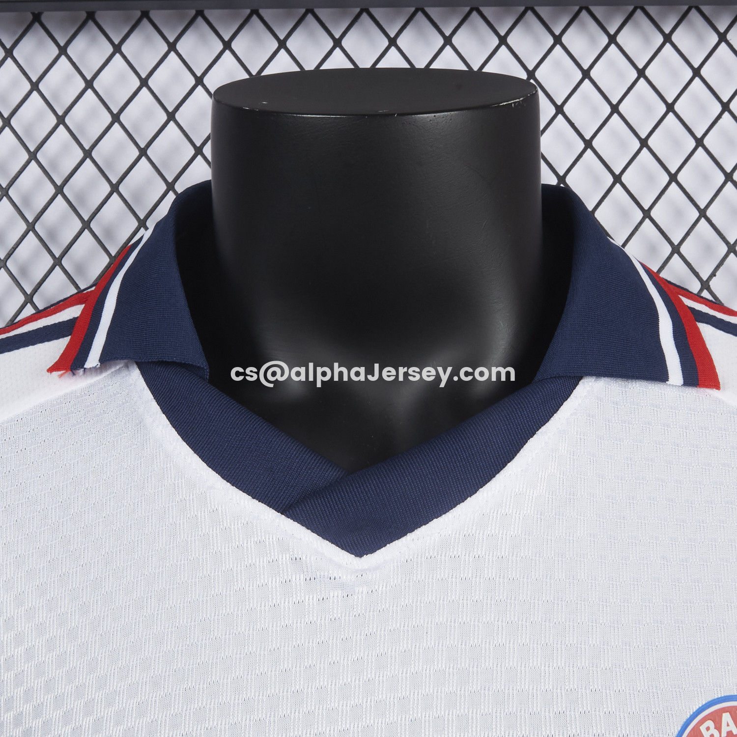 AJ-AlphaJersey-Bayern Munich 26-27 Away White Jersey - Player Version