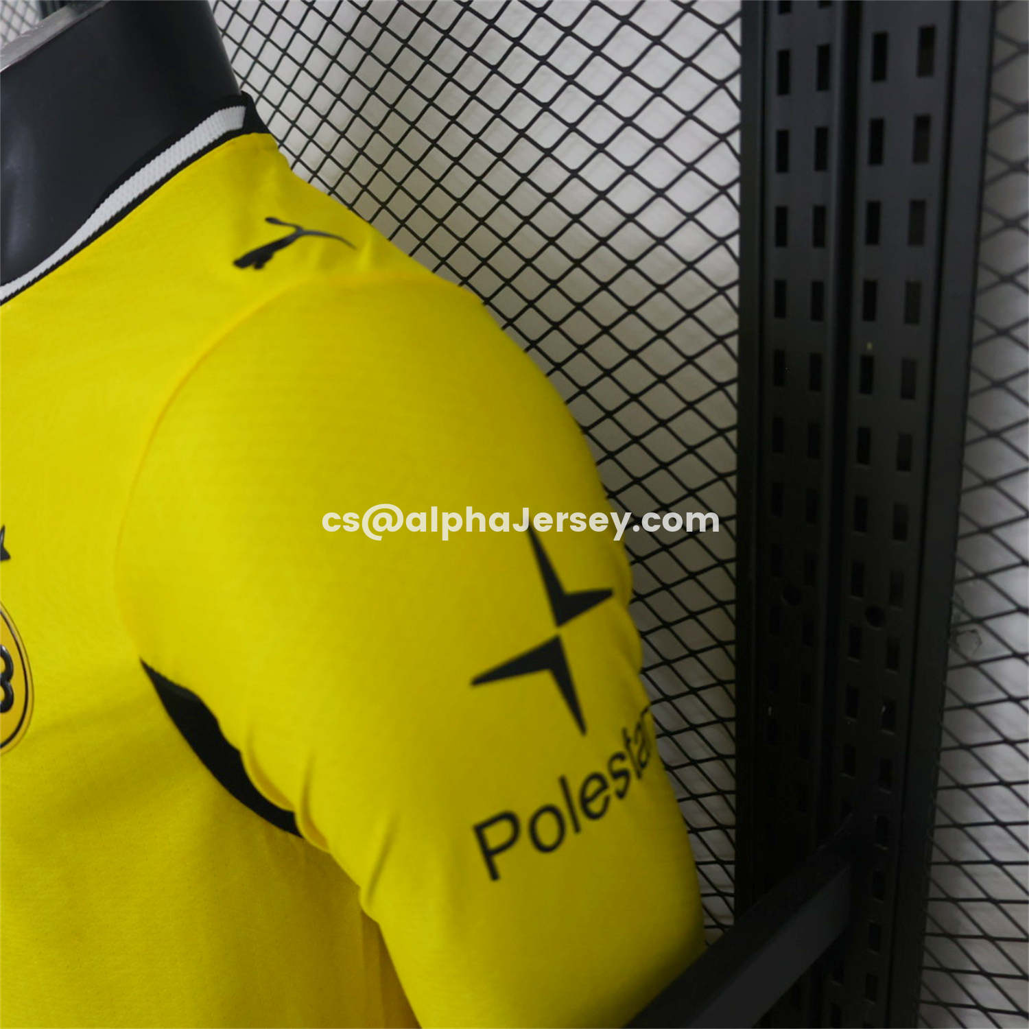 AJ-AlphaJersey-Dortmund 26-27 Home Long Sleeves Jersey - Player Version