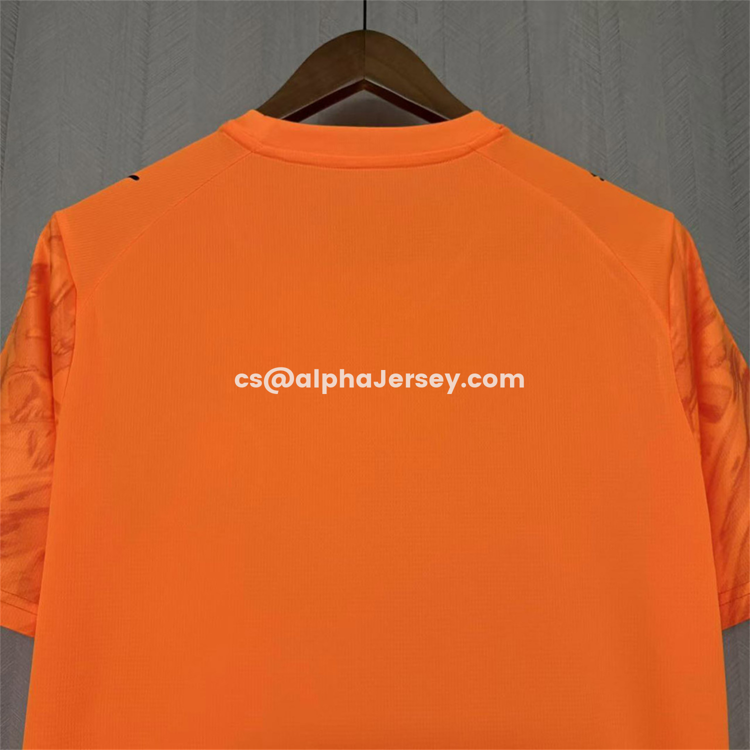 AJ-AlphaJersey-Bahia 26-27 Orange Goalkeeper Jersey - Fans Version