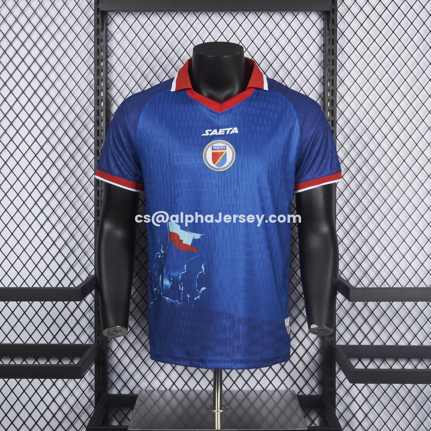 AJ-AlphaJersey-Haiti 2026 Home Jersey - Player Version