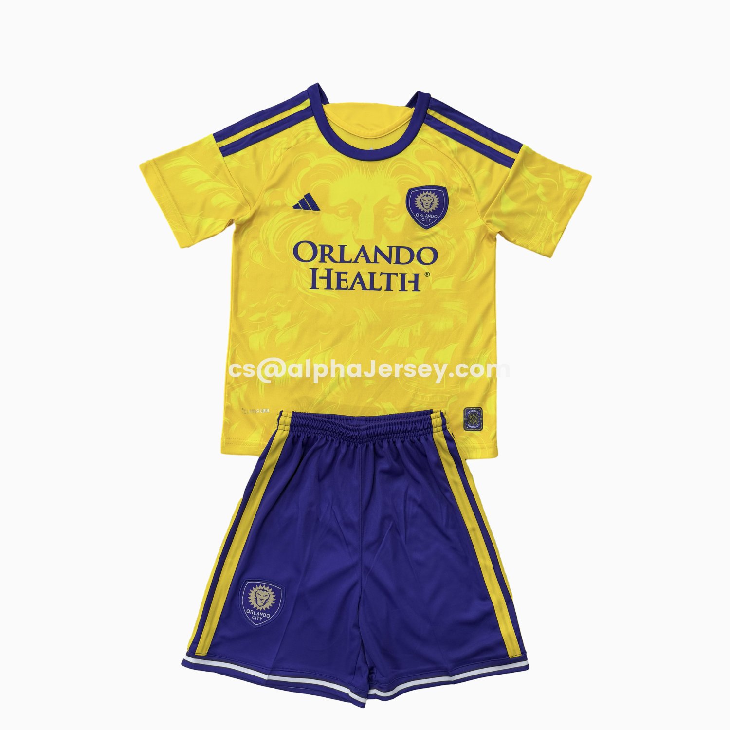 AJ-AlphaJersey-Orlando City 25-26 Away Kids Kit