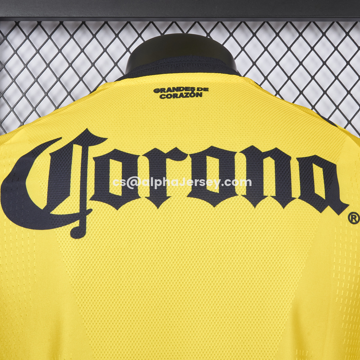 AJ-AlphaJersey-Club América 26-27 Home Yellow Jersey - Player Version