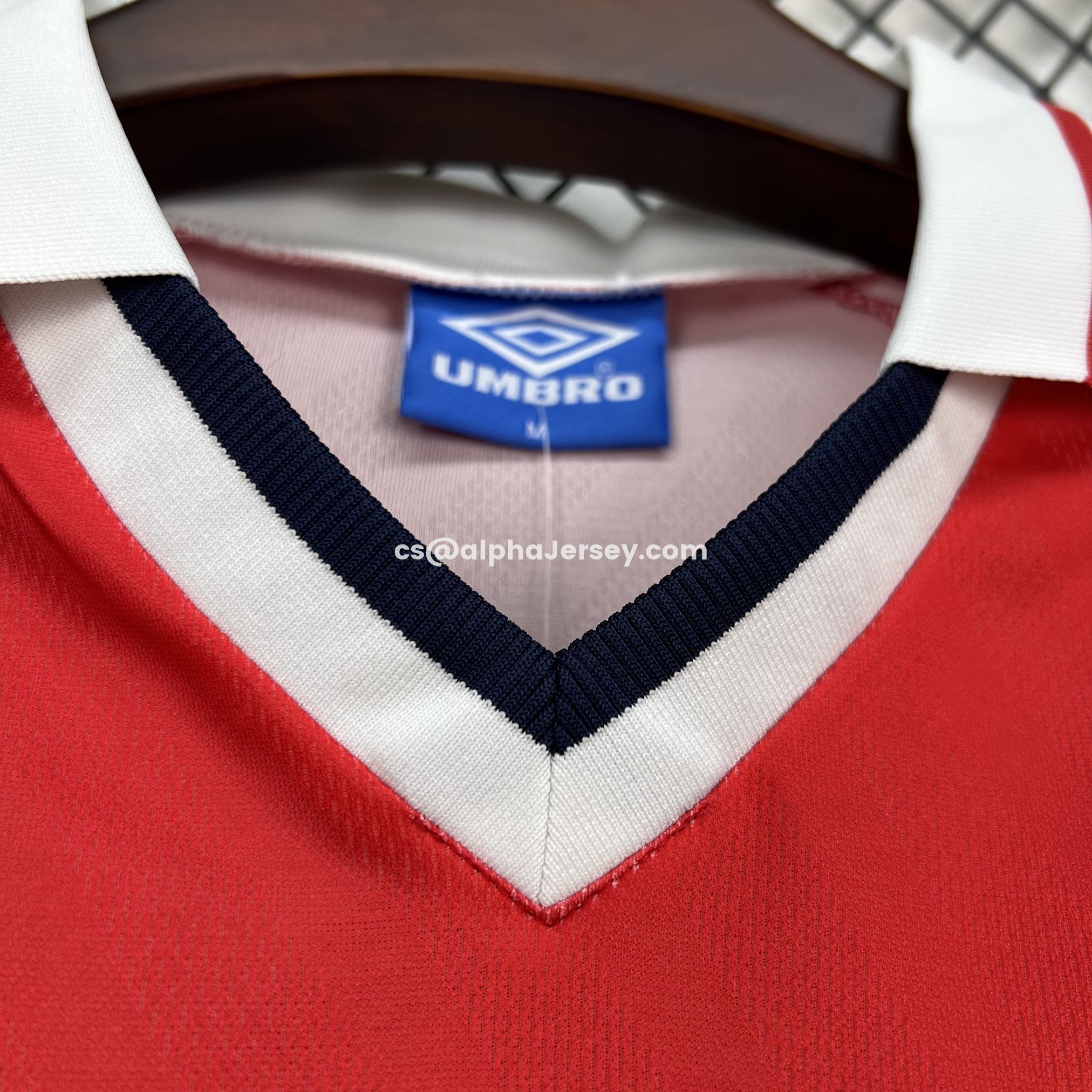 AJ-AlphaJersey-Retro Norway 1998 Home Jersey