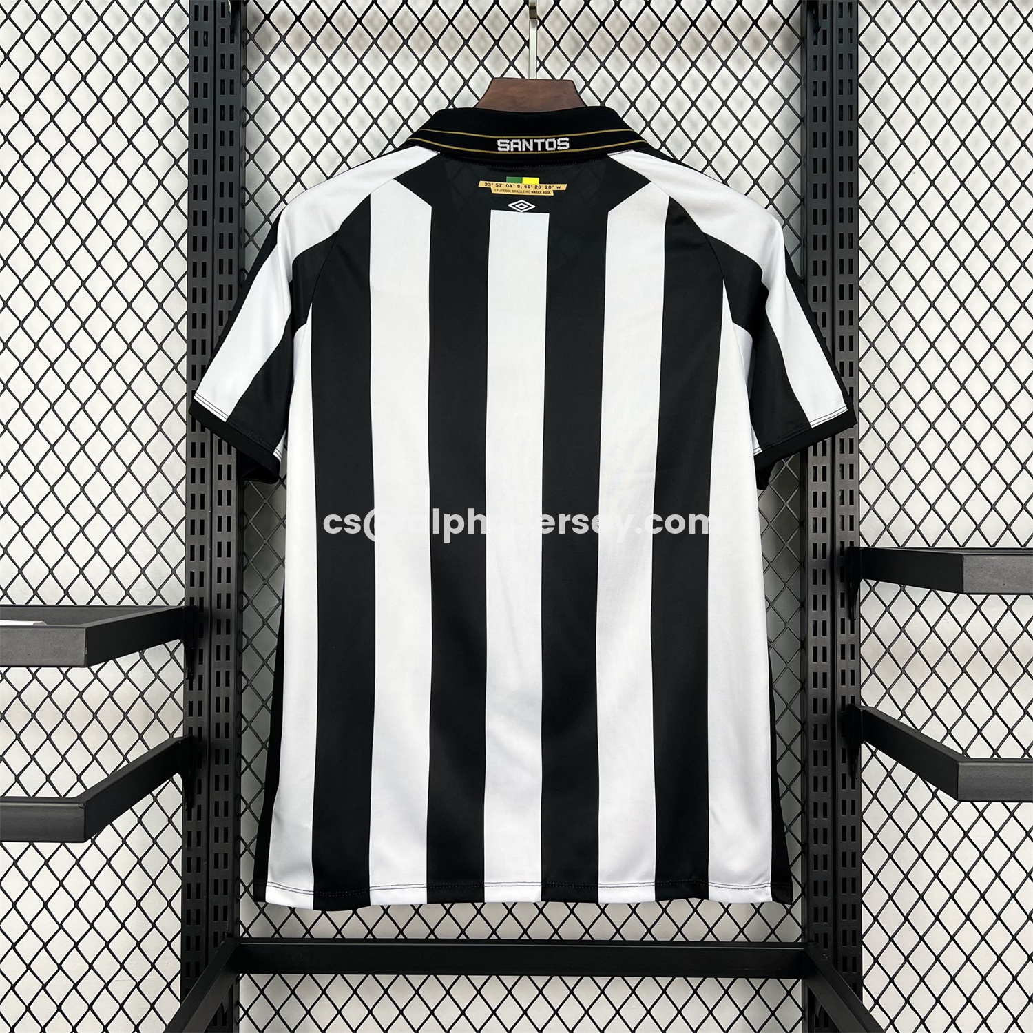 AJ-AlphaJersey-Santos 26-27 Away Jersey - Fans Version