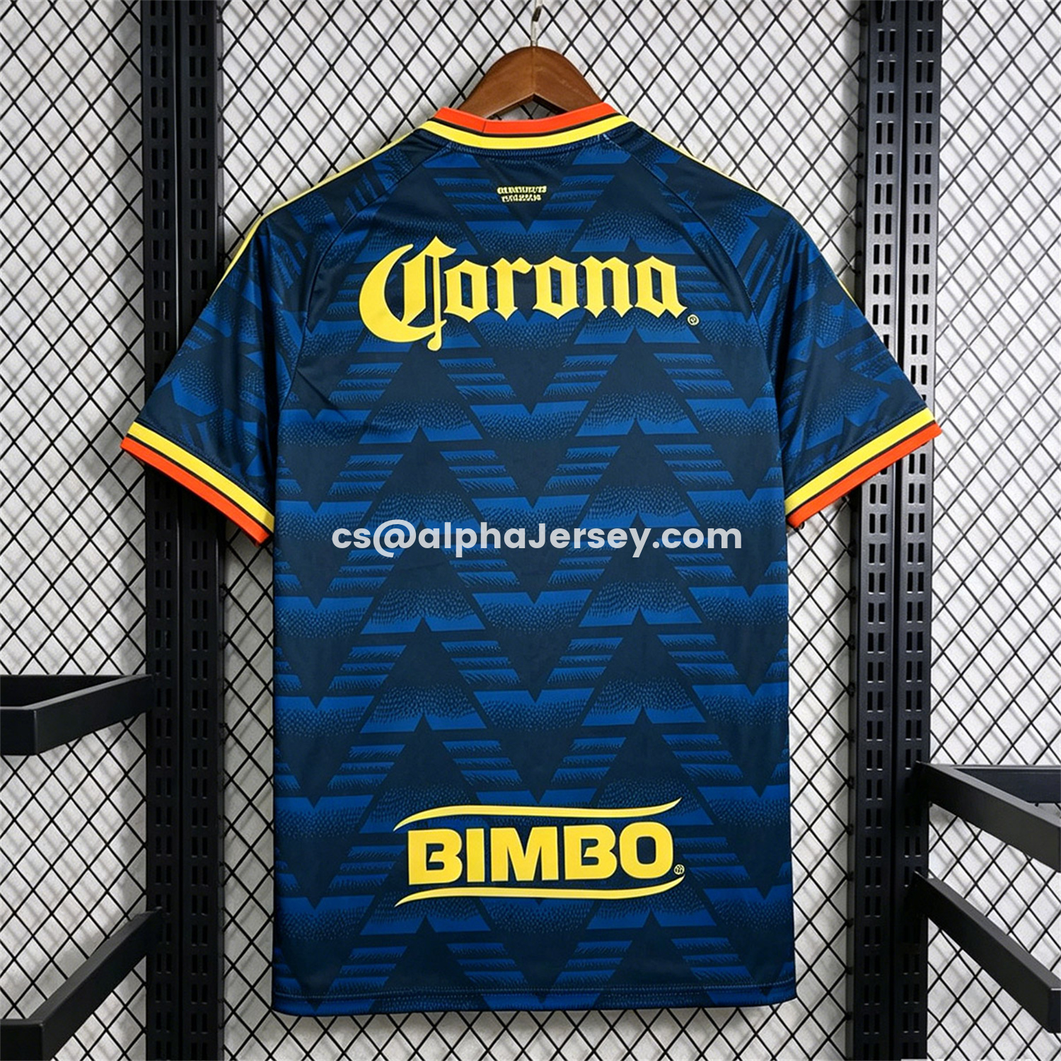 AJ-AlphaJersey-Club América 26-27 Away Blue Jersey - Fans Version