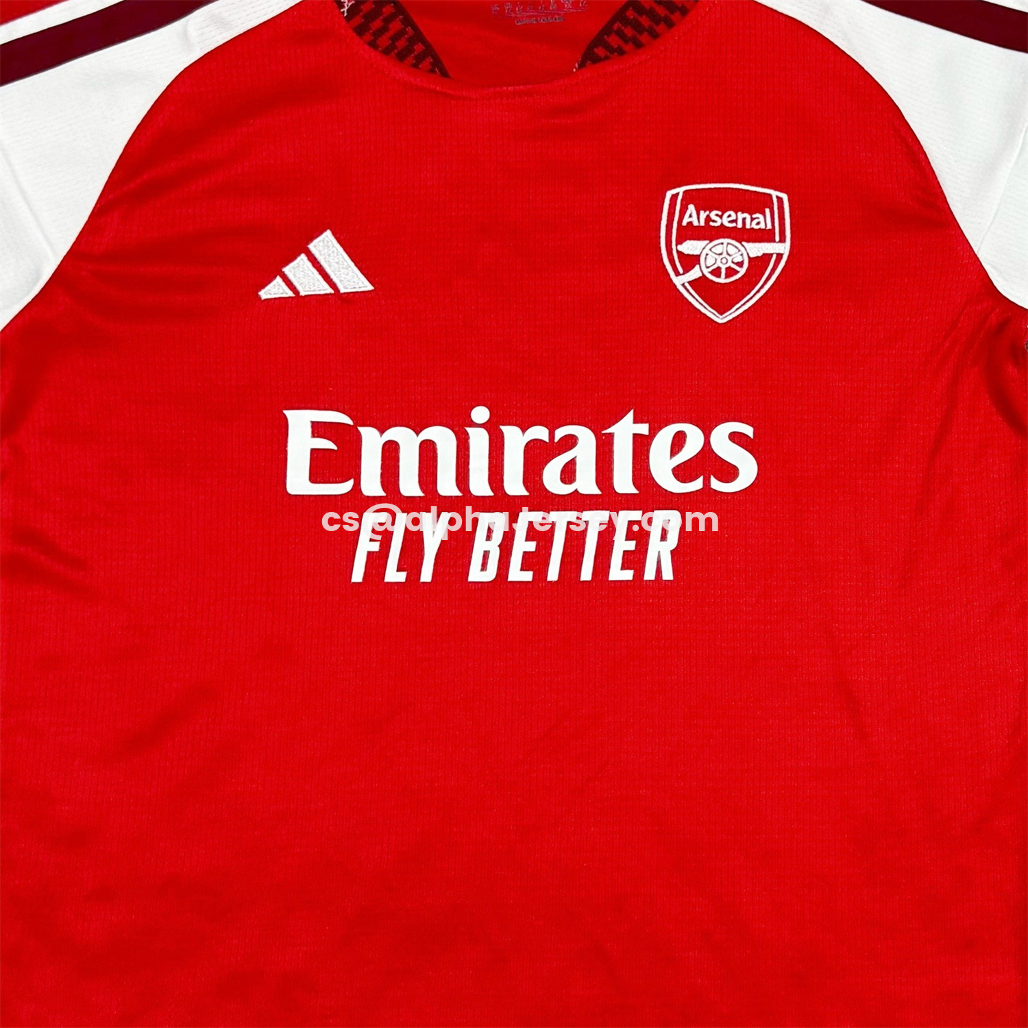 AJ-AlphaJersey-Arsenal 26-27 Home Kids Kit