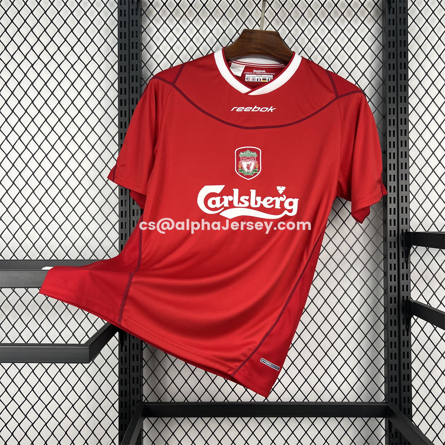 AJ-AlphaJersey-Retro Liver.pool 2002-04 Home Jersey