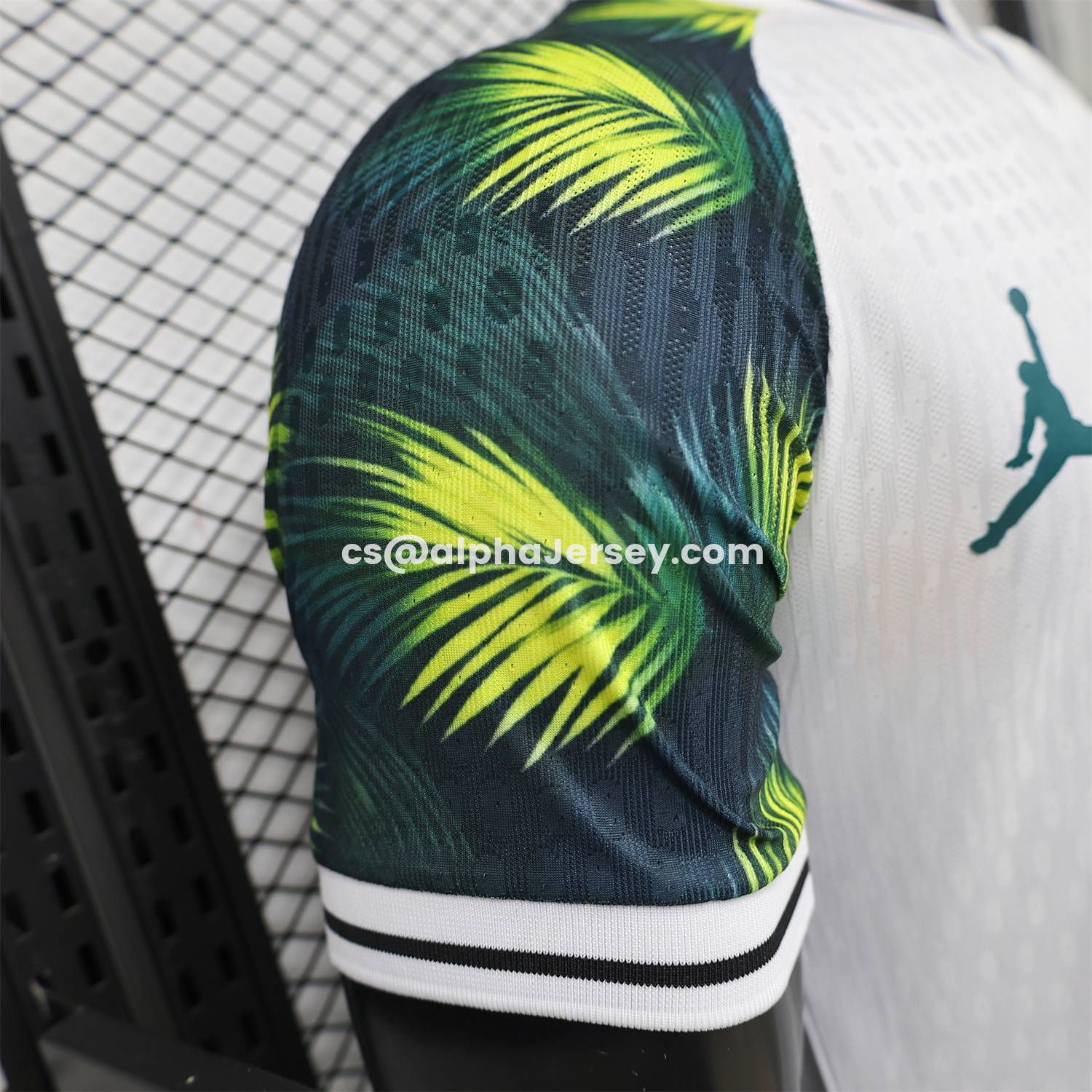 AJ-AlphaJersey-Mexico 2026 Palm Leaf White Special Jersey - Player Version