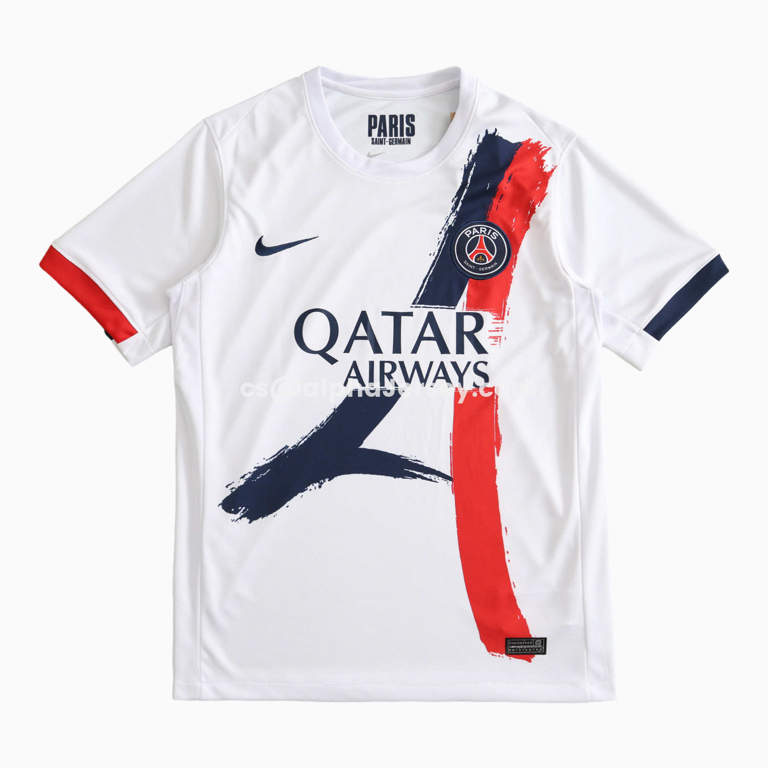 AJ-AlphaJersey-【Champion 26 Font】Paris Saint-Germain PSG 25-26 Away Jersey - Fans Version
