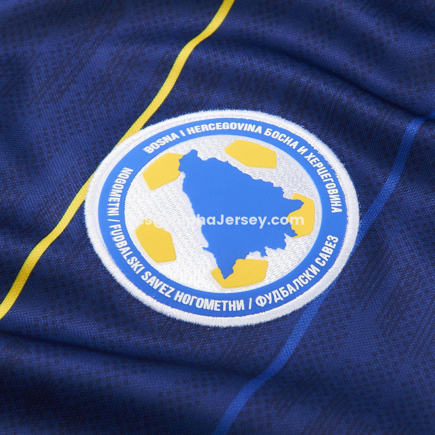 AJ-AlphaJersey-Bosnia and Herzegovina 2026 Home Blue Jersey - Fans Version