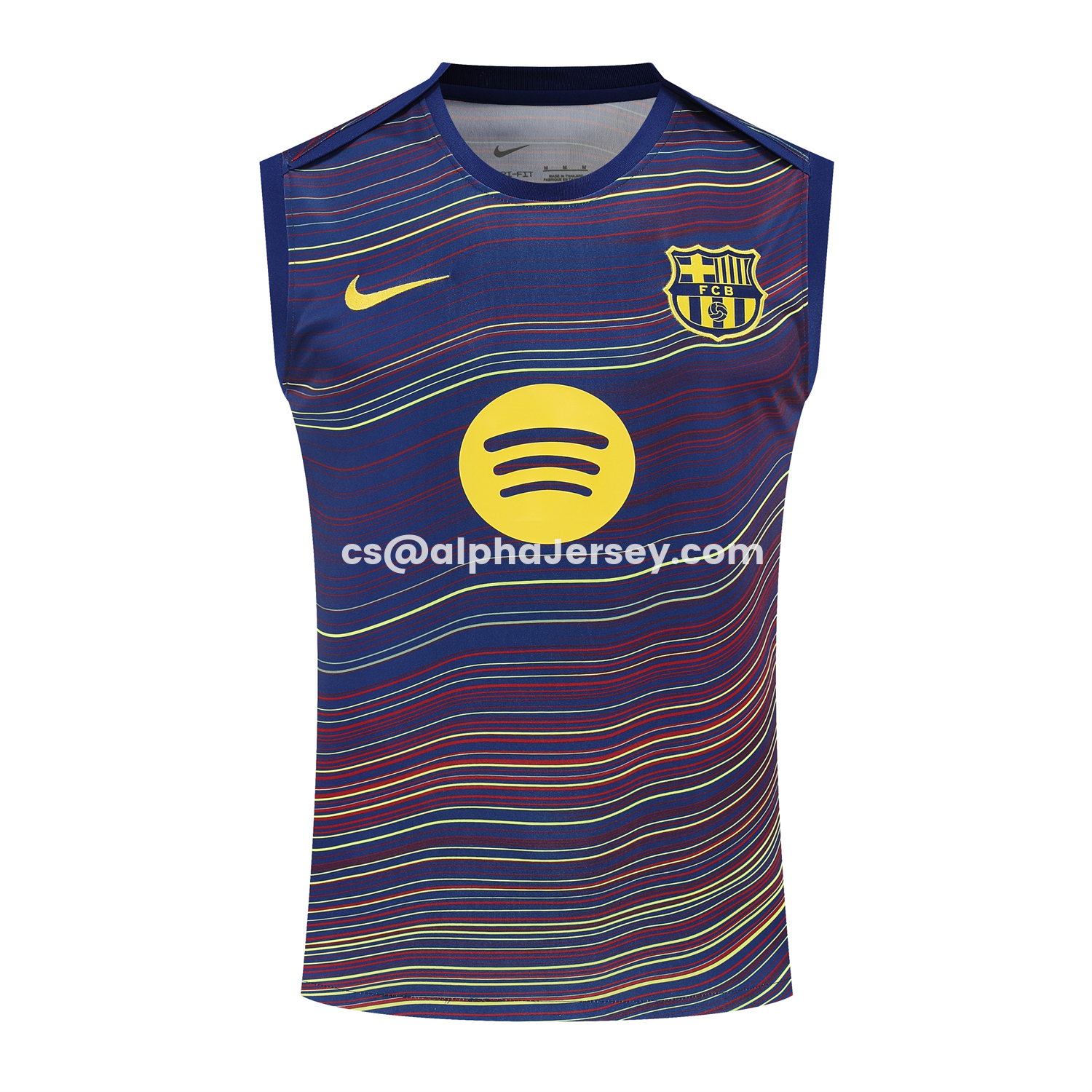 AJ-AlphaJersey-Barcelona 25-26 Short-Sleeve Training Set - Colors Top & Dark Blue With Pink Accents Pants