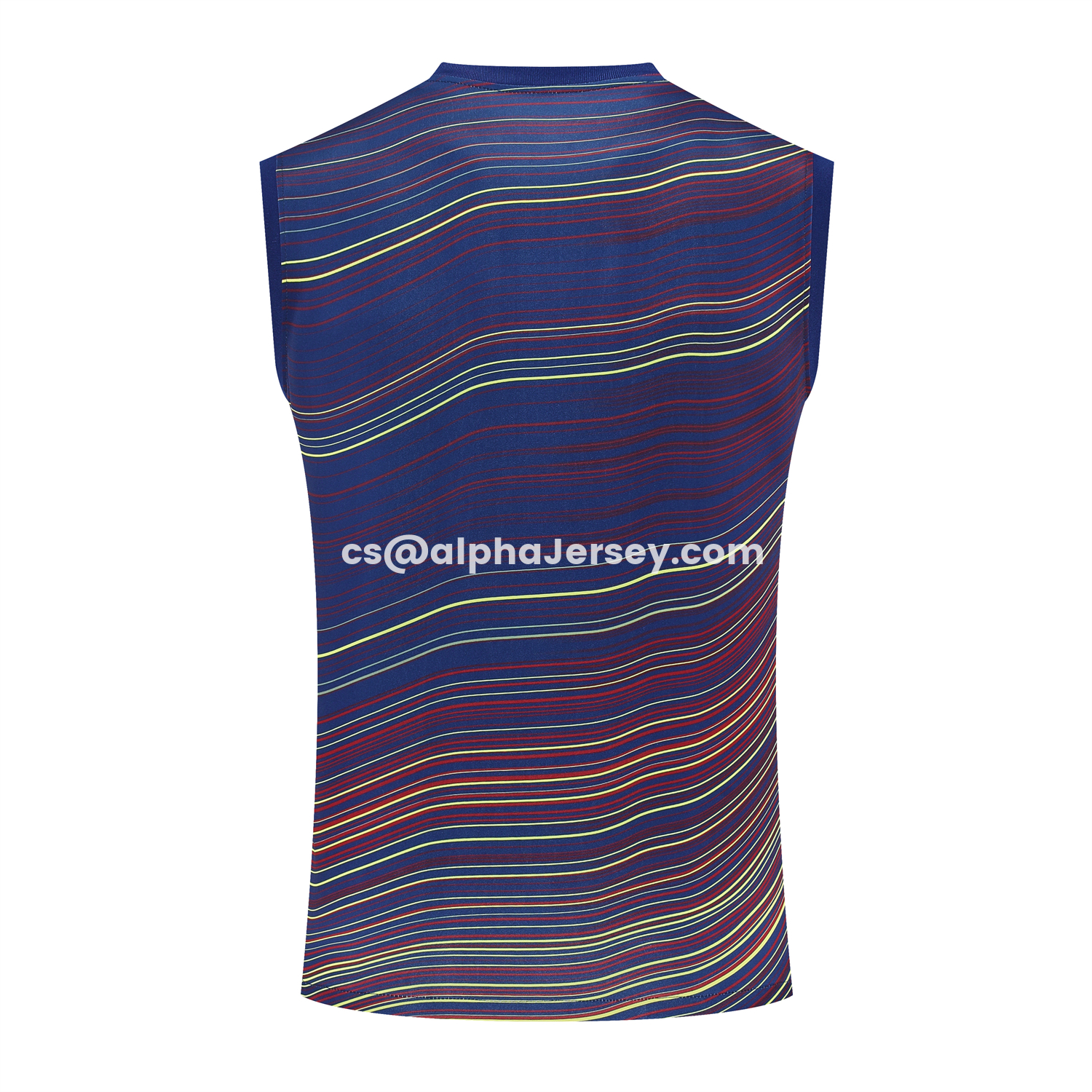 AJ-AlphaJersey-Barcelona 25-26 Short-Sleeve Training Set - Colors Top & Dark Blue With Pink Accents Pants