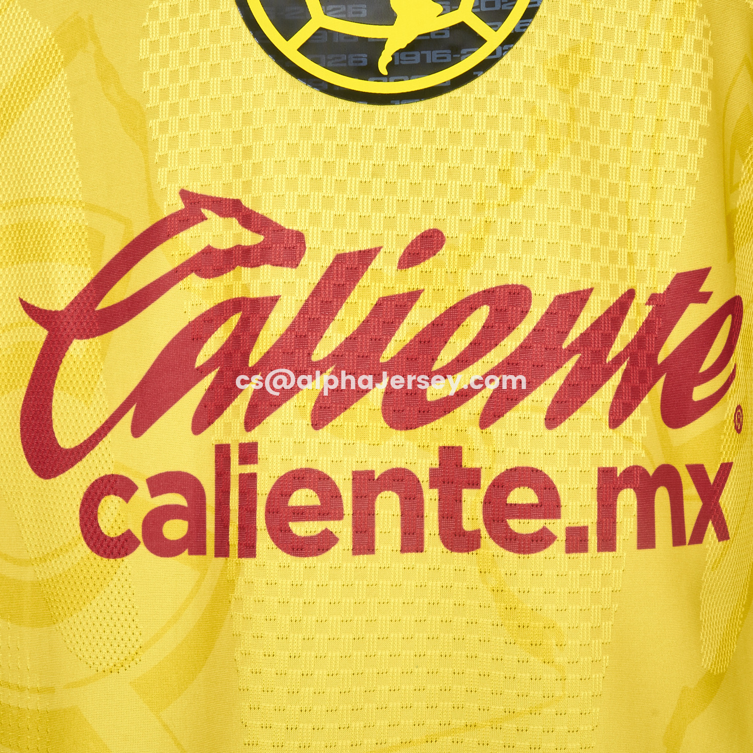 AJ-AlphaJersey-Club América 26-27 Home Yellow Jersey - Player Version