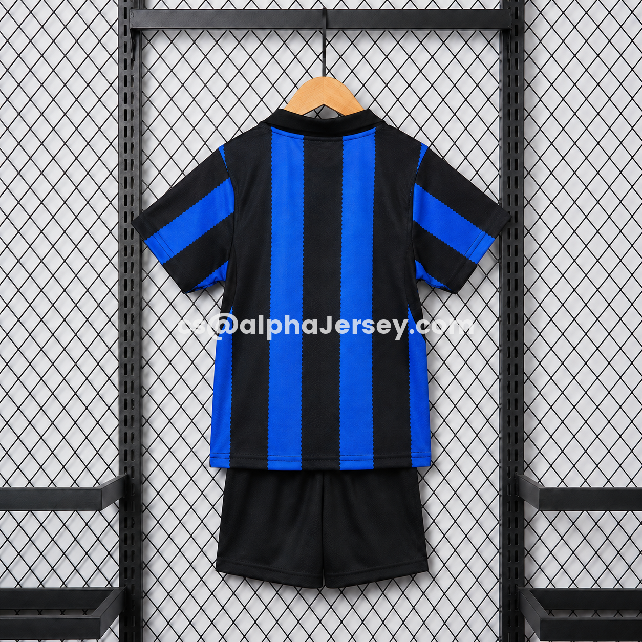 AJ-AlphaJersey-Inter Milan 26-27 Home Kids Kit