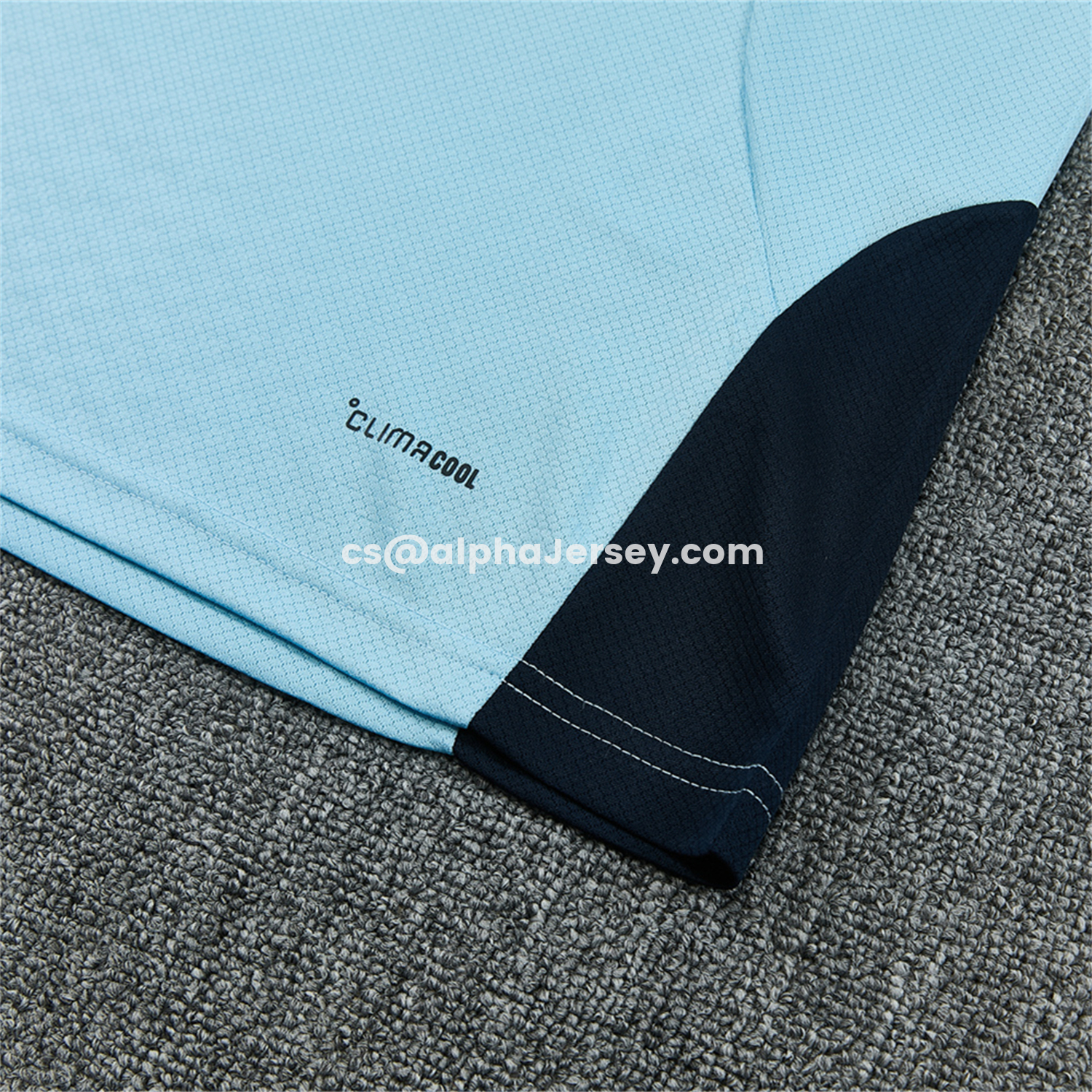 AJ-AlphaJersey-Argentina 2026 Short-Sleeve Training Set - Light Blue Top & Dark Blue Pants