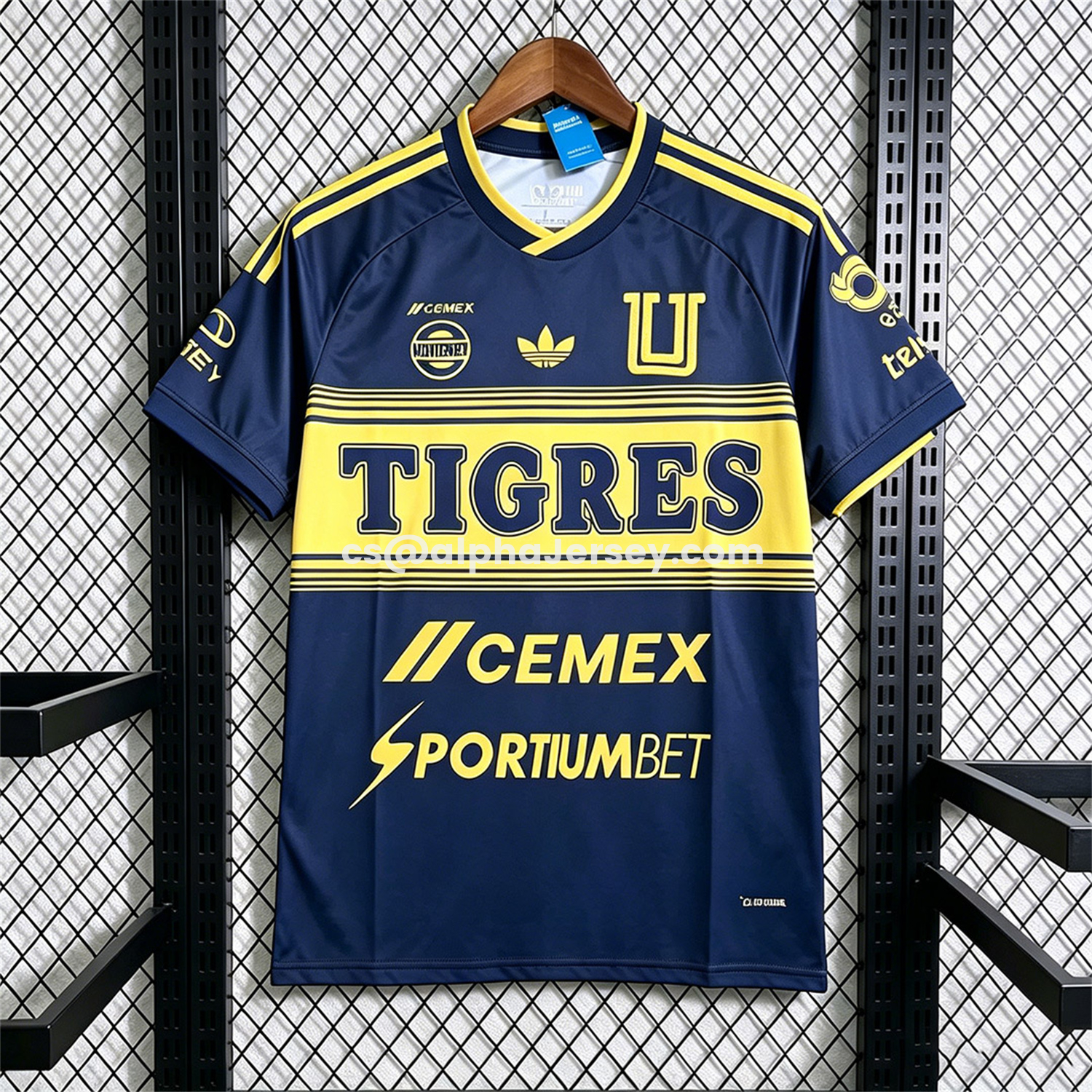 AJ-AlphaJersey-Tigres UANL 26-27 Away Jersey - Fans Version