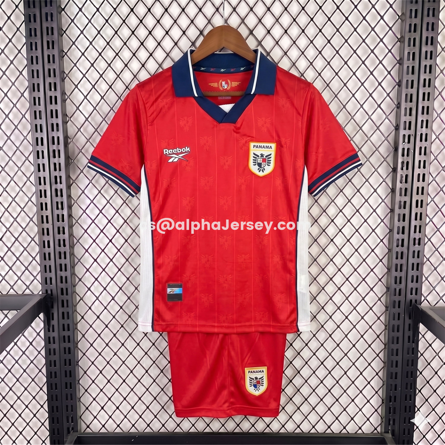 AJ-AlphaJersey-Panama 2026 Home Kids Kit