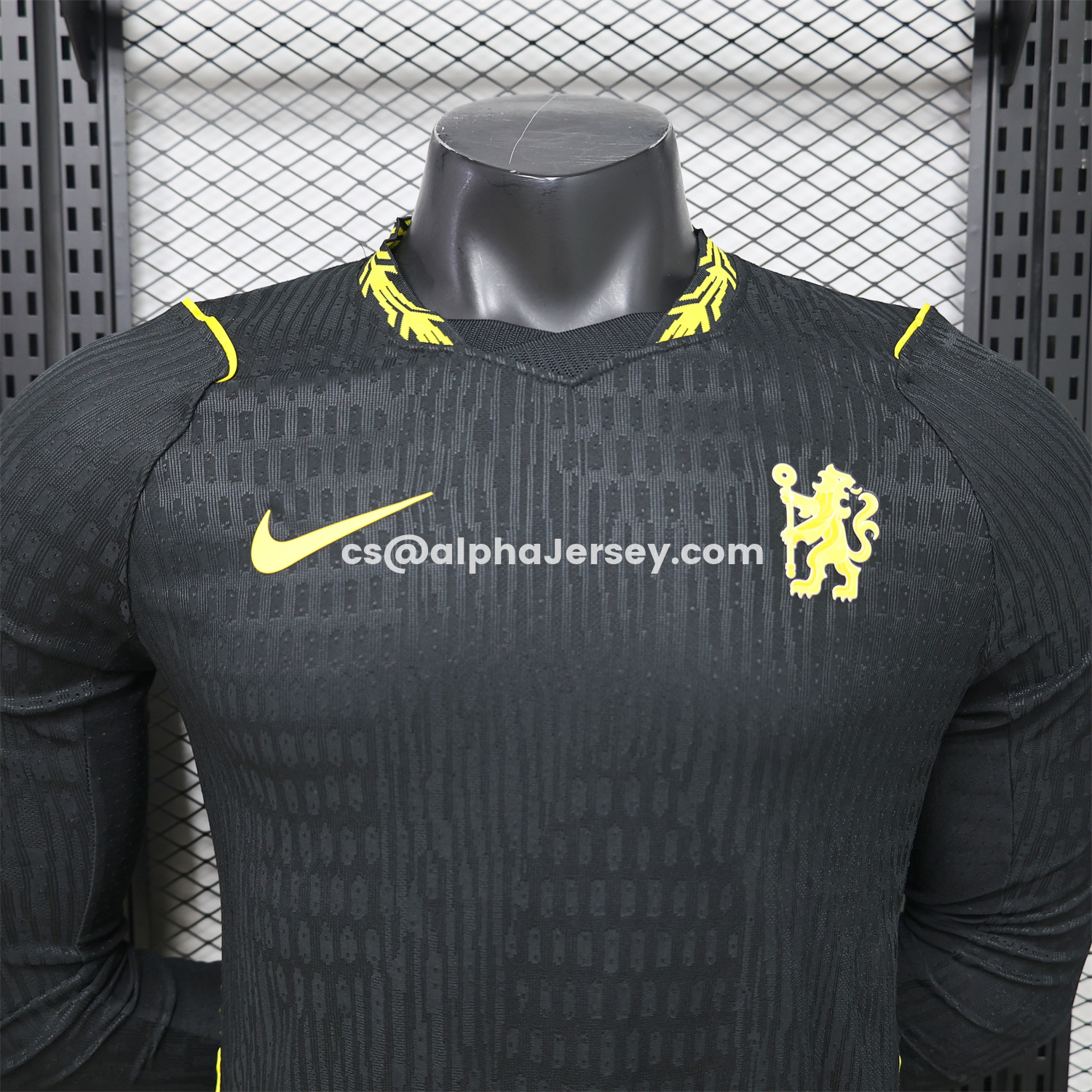 AJ-AlphaJersey-C.H.E.L.S.E.A 26-27 Away Long Sleeves Jersey - Player Version