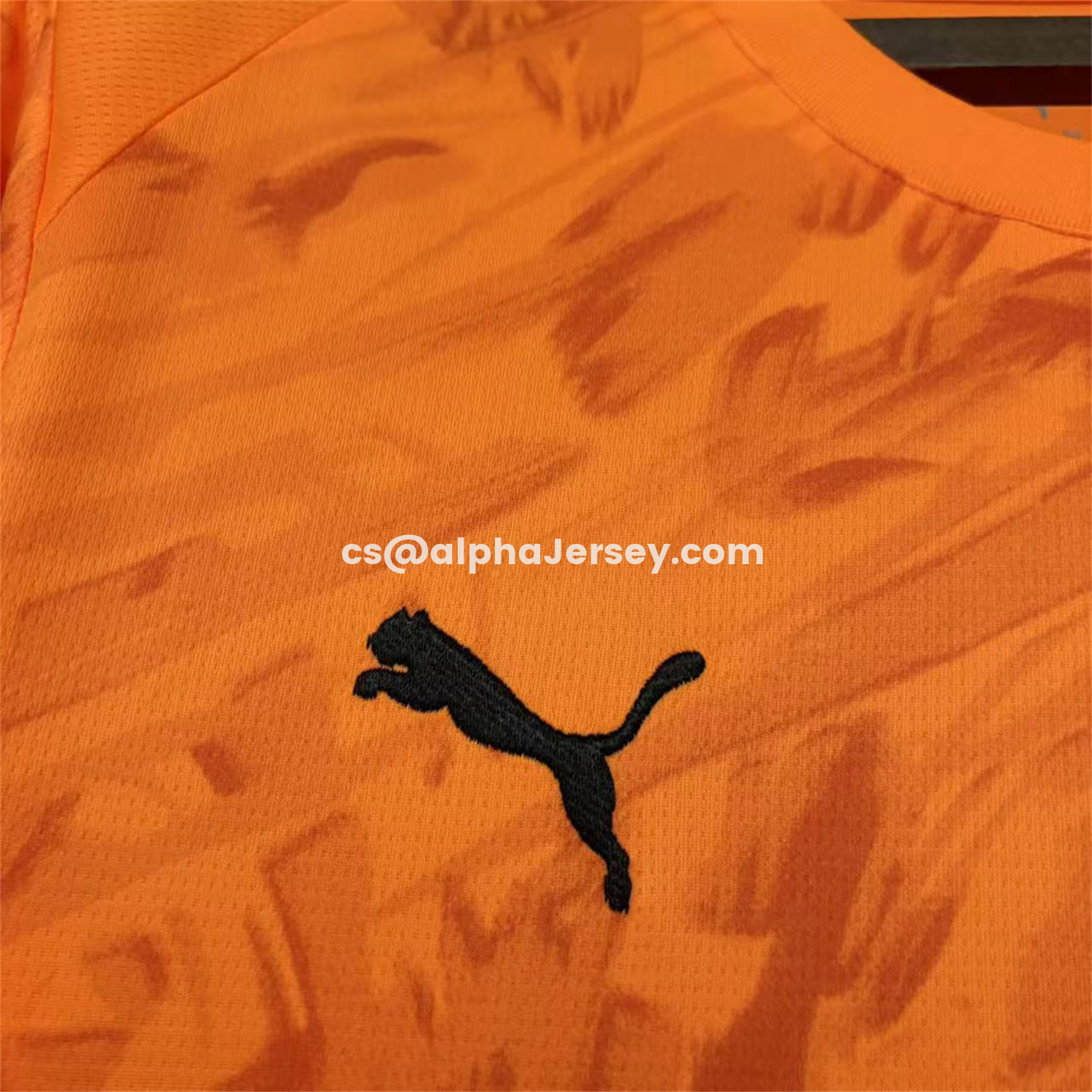 AJ-AlphaJersey-Bahia 26-27 Orange Goalkeeper Jersey - Fans Version
