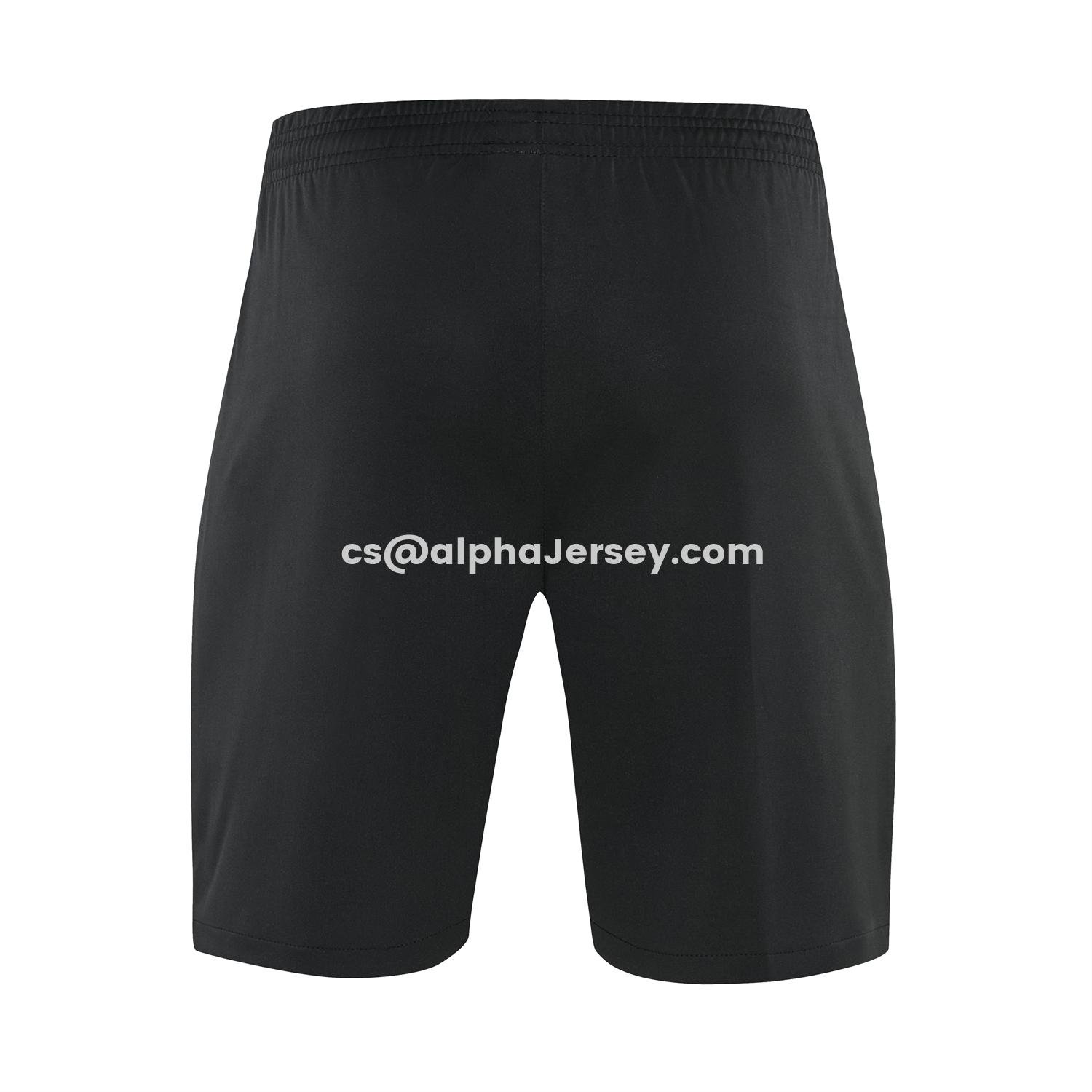 AJ-AlphaJersey-Inter Milan 25-26 Short-Sleeve Training Set - Black And Grey Top & Pants