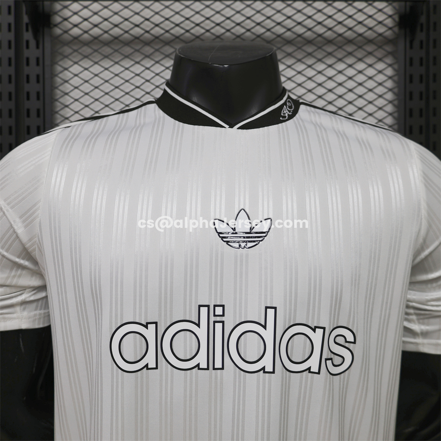 AJ-AlphaJersey-Adidas 26-27 Terrace Icon Retro Casual Style White Jersey - Player Version