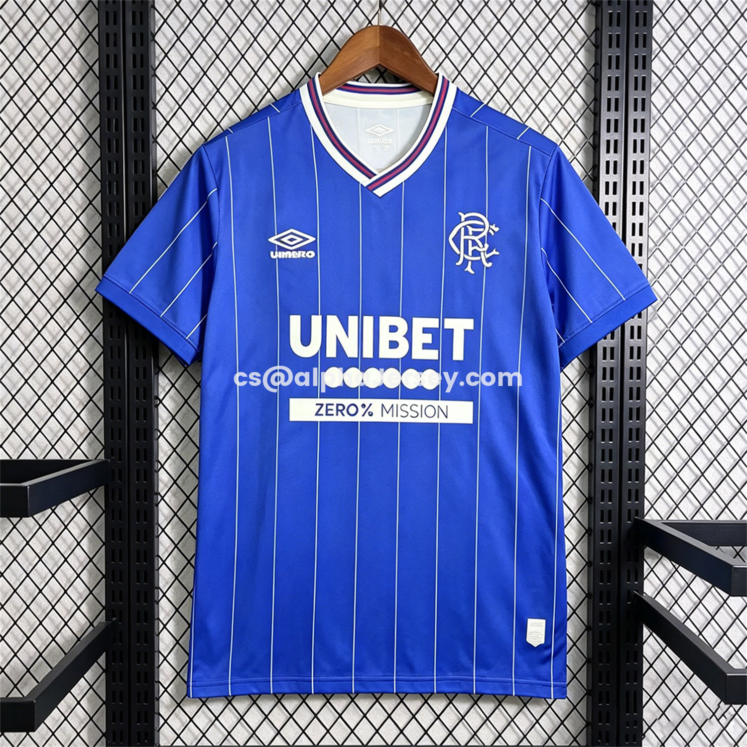 AJ-AlphaJersey-Glasgow Rangers 26-27 Home Jersey - Fans Version
