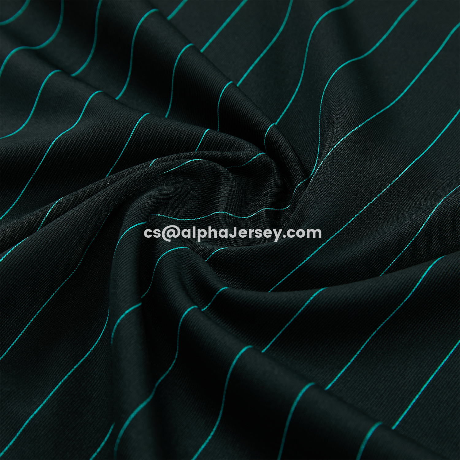 AJ-AlphaJersey-Liver.pool 25-26 Retro Style Short-Sleeve Training Set - Black With Teal Stripes And Accents Top & Pants