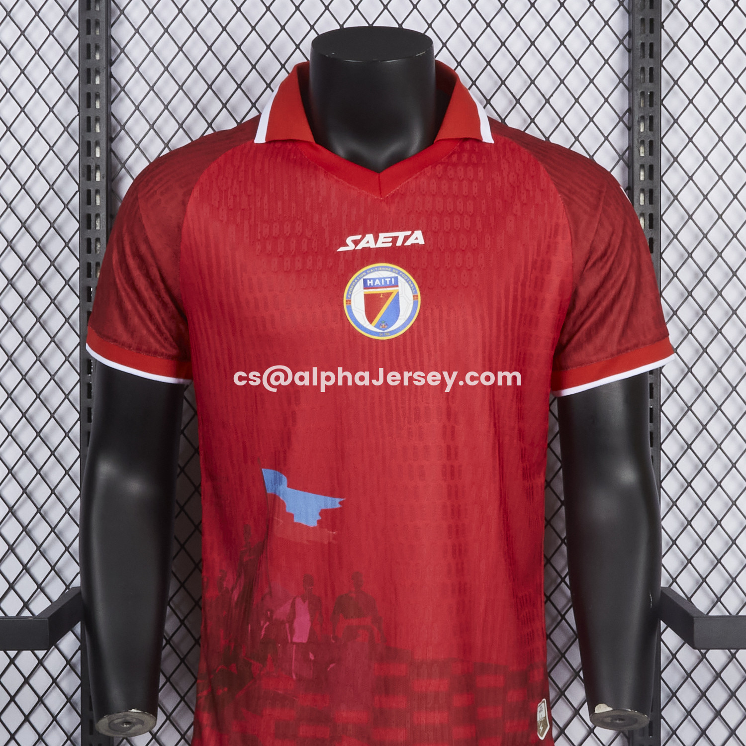 AJ-AlphaJersey-Haiti 2026 Third Jersey - Player Version
