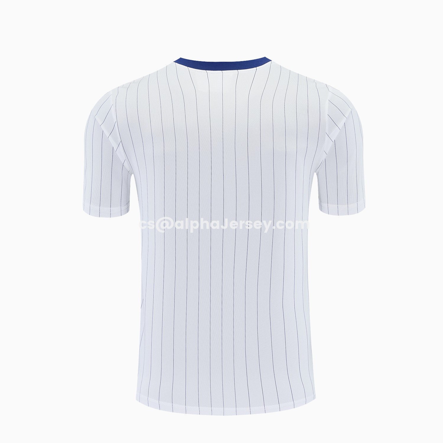 AJ-AlphaJersey-Roma 25-26 Retro Style Short-Sleeve Training Set - White Top & White Pants