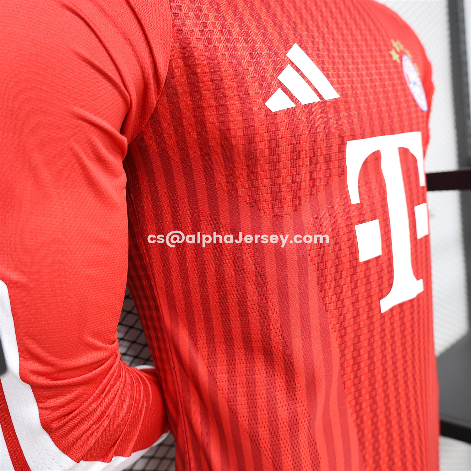 AJ-AlphaJersey-Bayern Munich 26-27 Home Long Sleeves Jersey - Player Version
