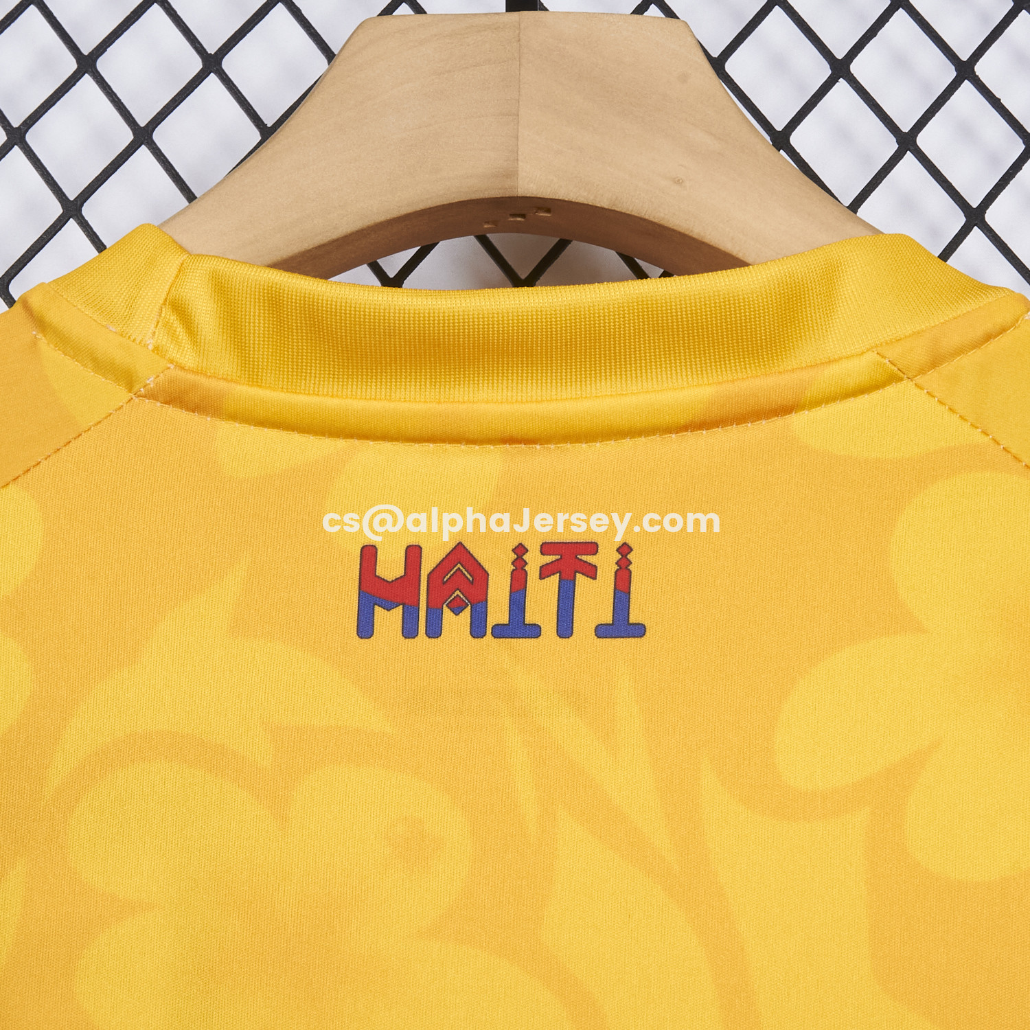 AJ-AlphaJersey-Haiti 26-27 Yellow Goalkeeper Jersey - Fans Version