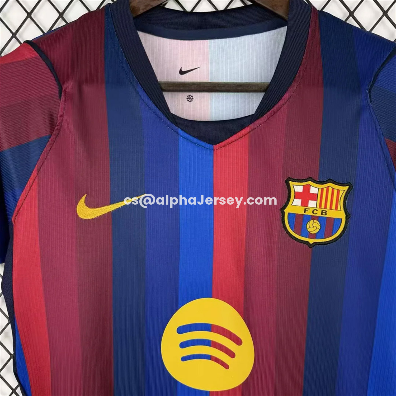AJ-AlphaJersey-Women's Barcelona 26-27 Home Jersey - Fans Version