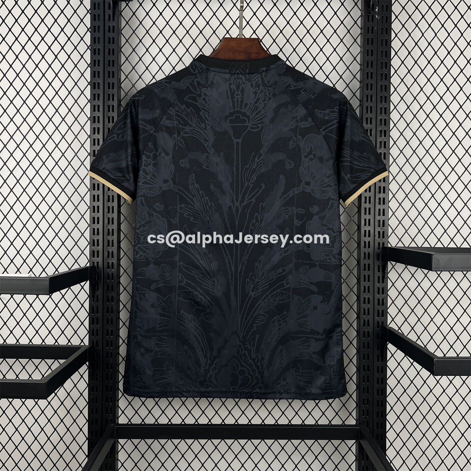 AJ-AlphaJersey-Turkey 2026 Black With Subtle Patterns Special Edition Jersey - Fans Version