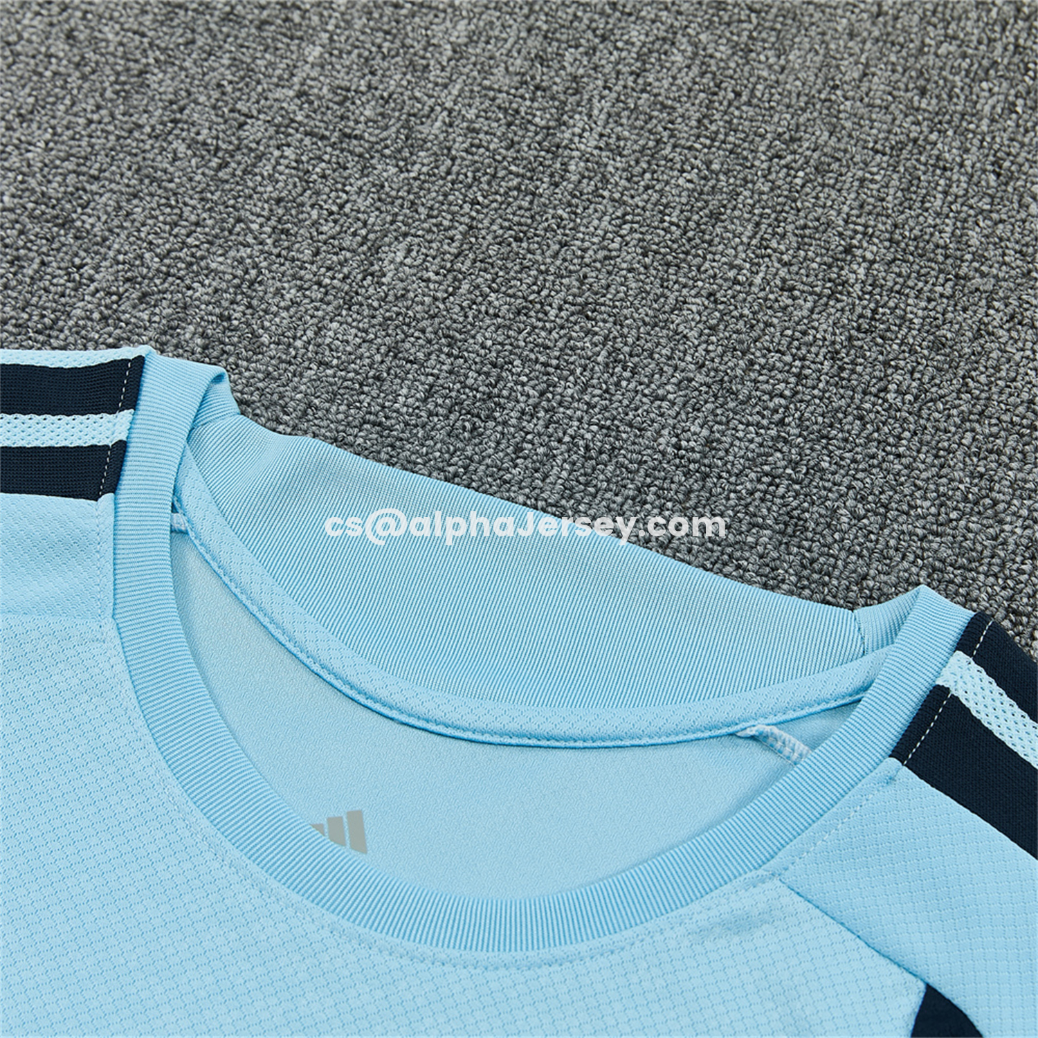 AJ-AlphaJersey-Argentina 2026 Short-Sleeve Training Set - Light Blue Top & Dark Blue Pants