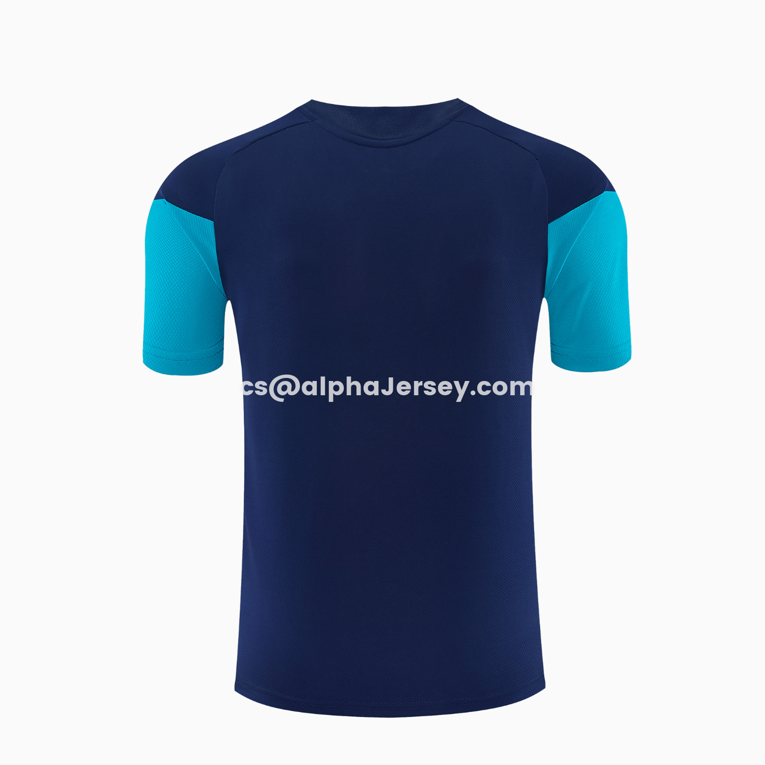AJ-AlphaJersey-Spain 2026 Short-Sleeve Training Set - Dark Blue Top & Dark Blue Pants