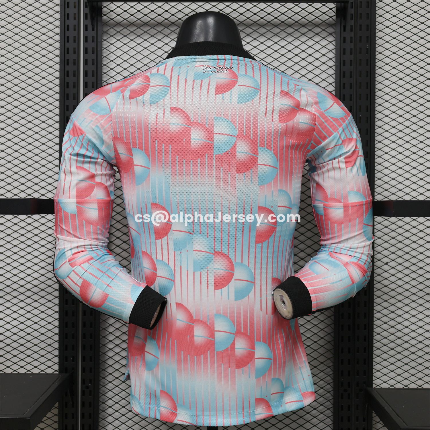 AJ-AlphaJersey-Belgium 2026 Away Long Sleeves Jersey - Player Version
