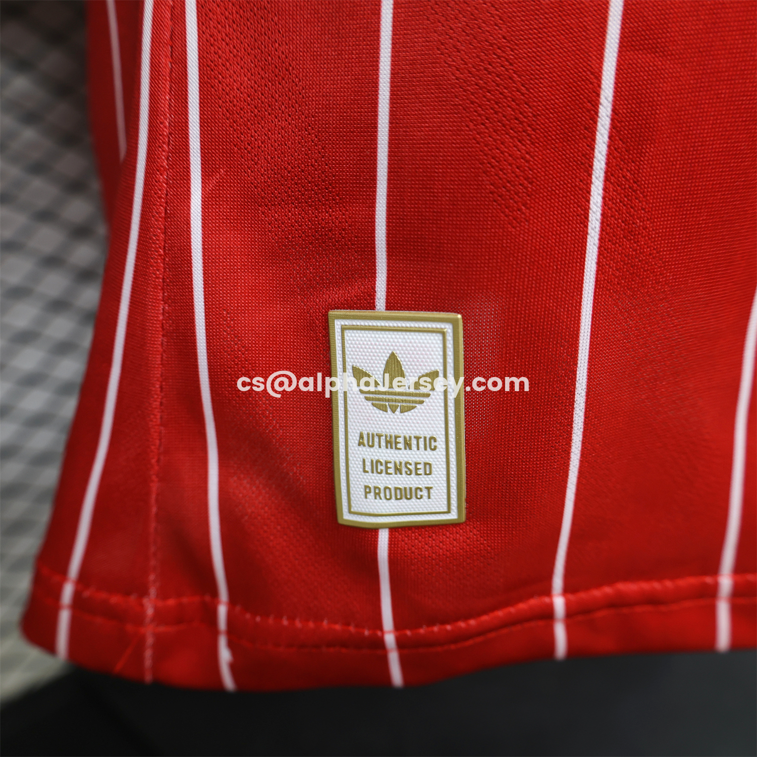AJ-AlphaJersey-Liver.pool 26-27 Terrace Icon Retro Casual Style Red Jersey - Player Version
