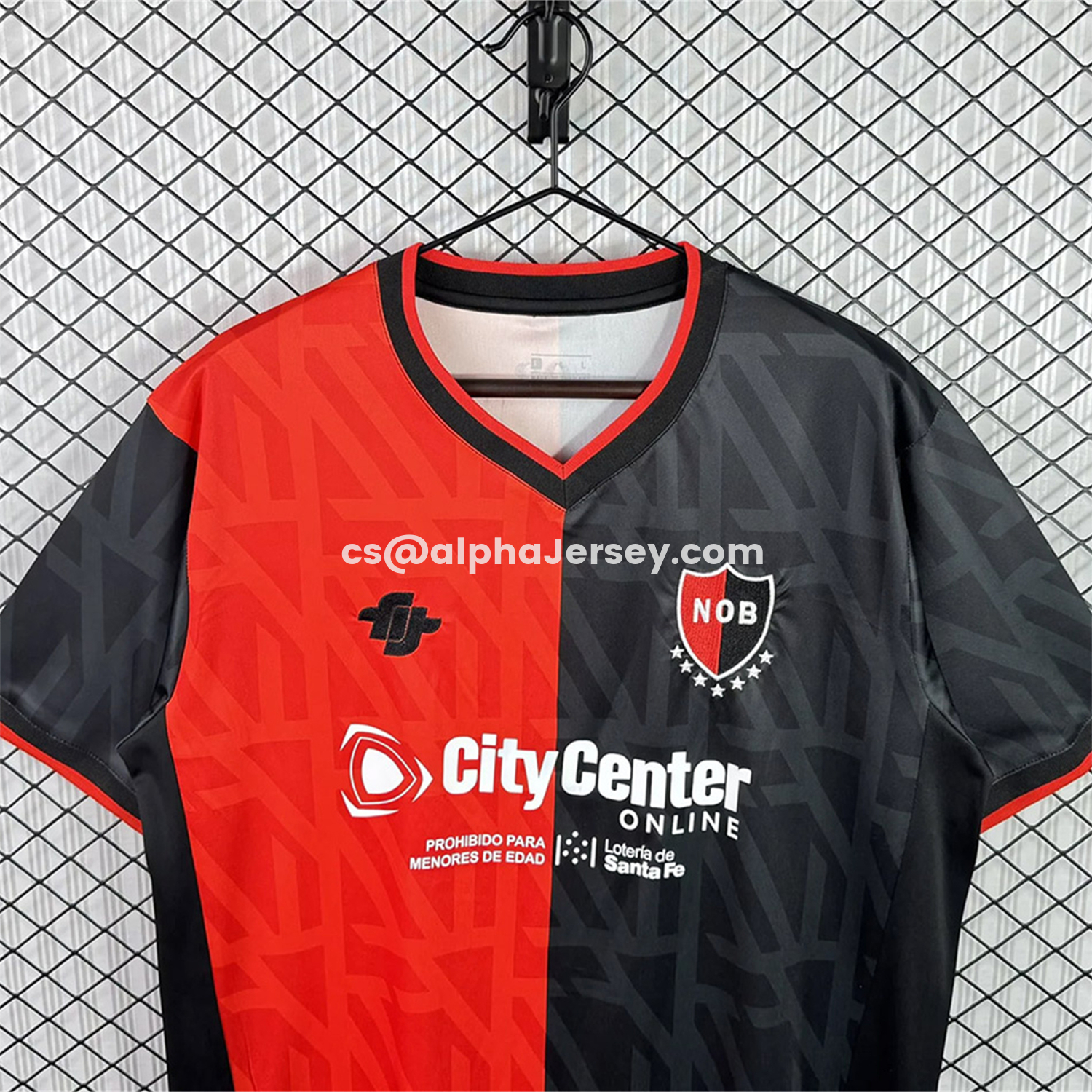AJ-AlphaJersey-Newell's Old Boys 26-27 Home Jersey - Fans Version