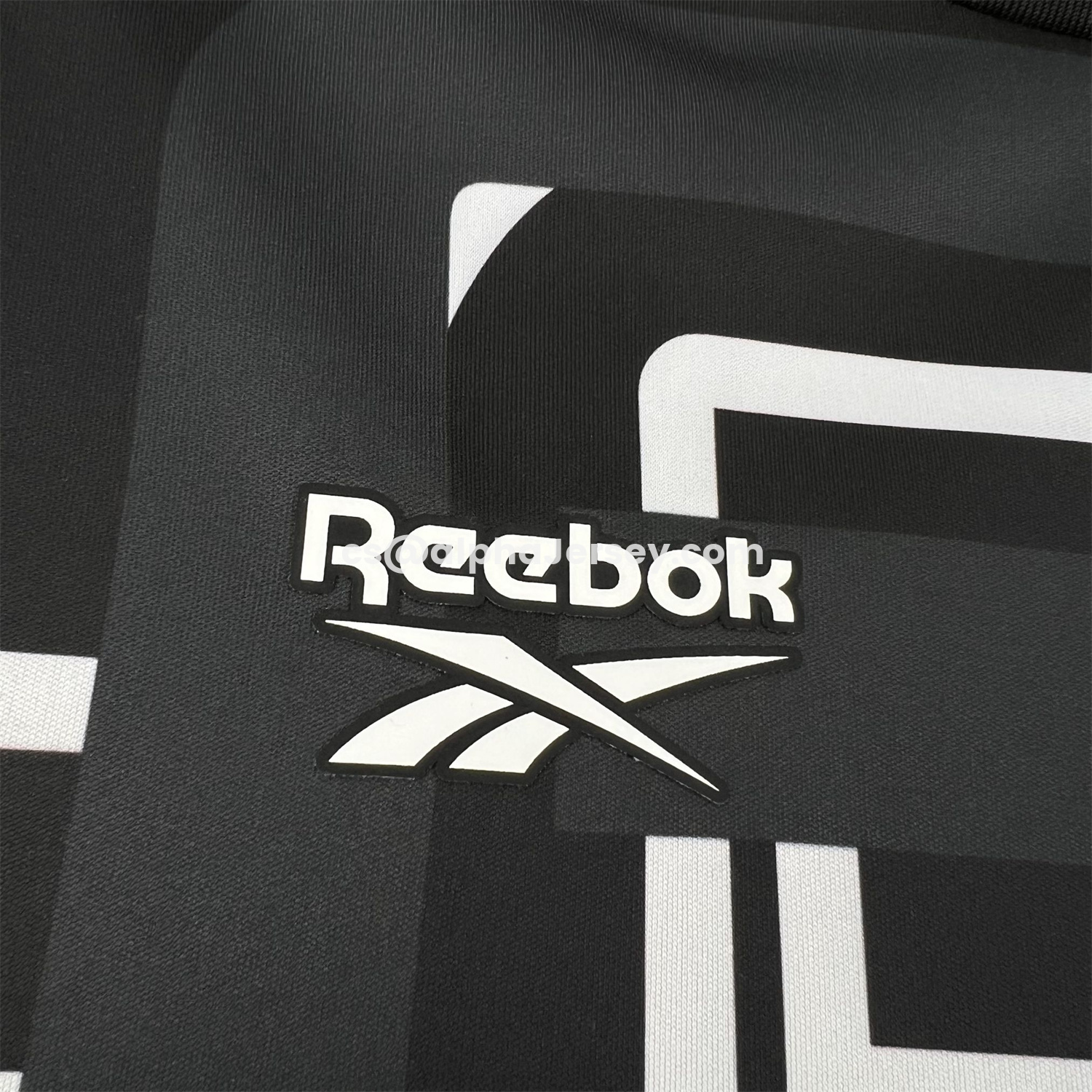 AJ-AlphaJersey-Santa Cruz 26-27 Pre-Match Black With White Lines Jersey - Fans Version