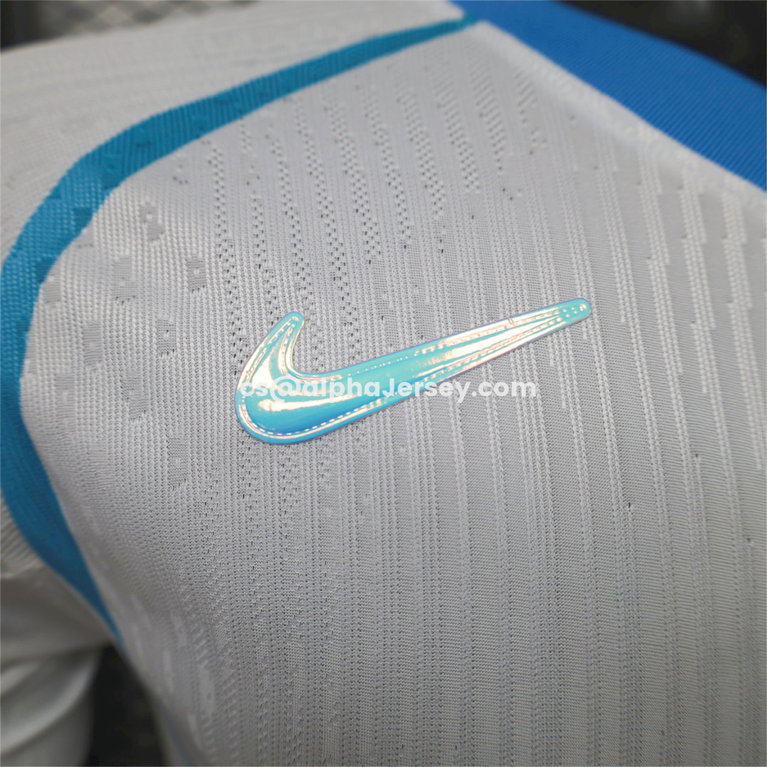 AJ-AlphaJersey-Barcelona 26-27 Blue White Special Jersey - Player Version