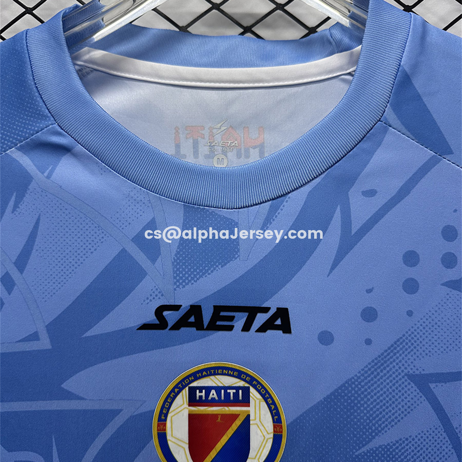 AJ-AlphaJersey-Haiti 26-27 Blue Goalkeeper Jersey - Fans Version