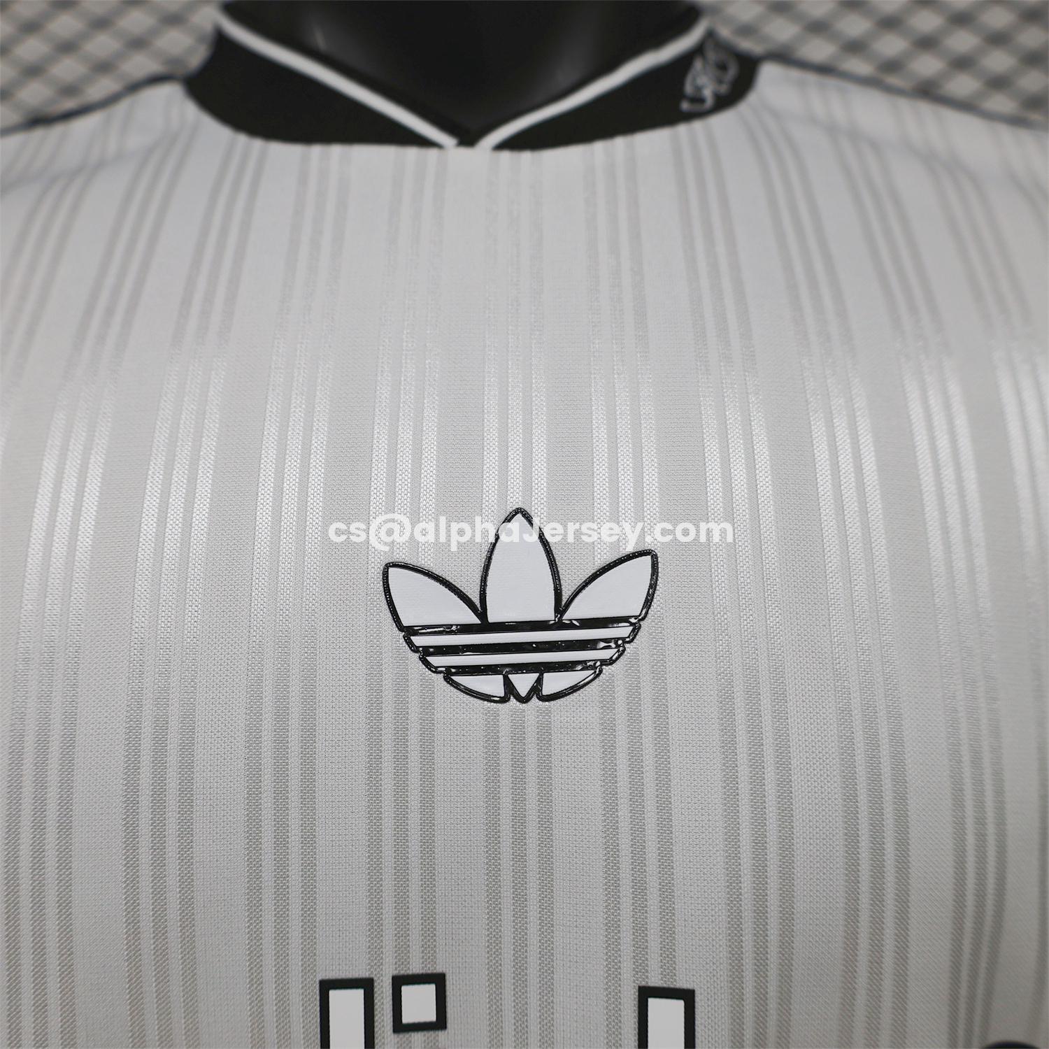 AJ-AlphaJersey-Adidas 26-27 Terrace Icon Retro Casual Style White Jersey - Player Version