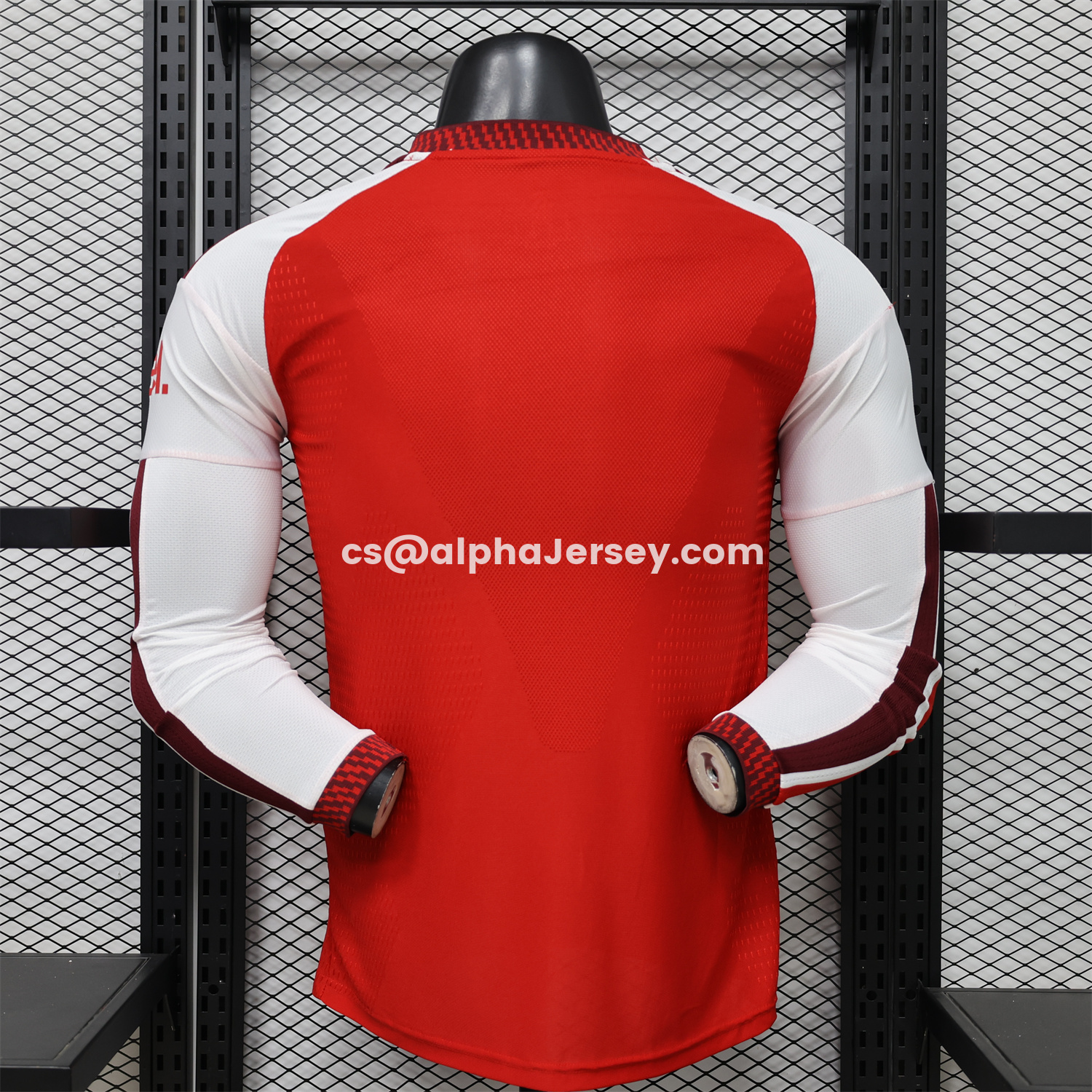 AJ-AlphaJersey-Arsenal 26-27 Home Long Sleeves Jersey - Player Version