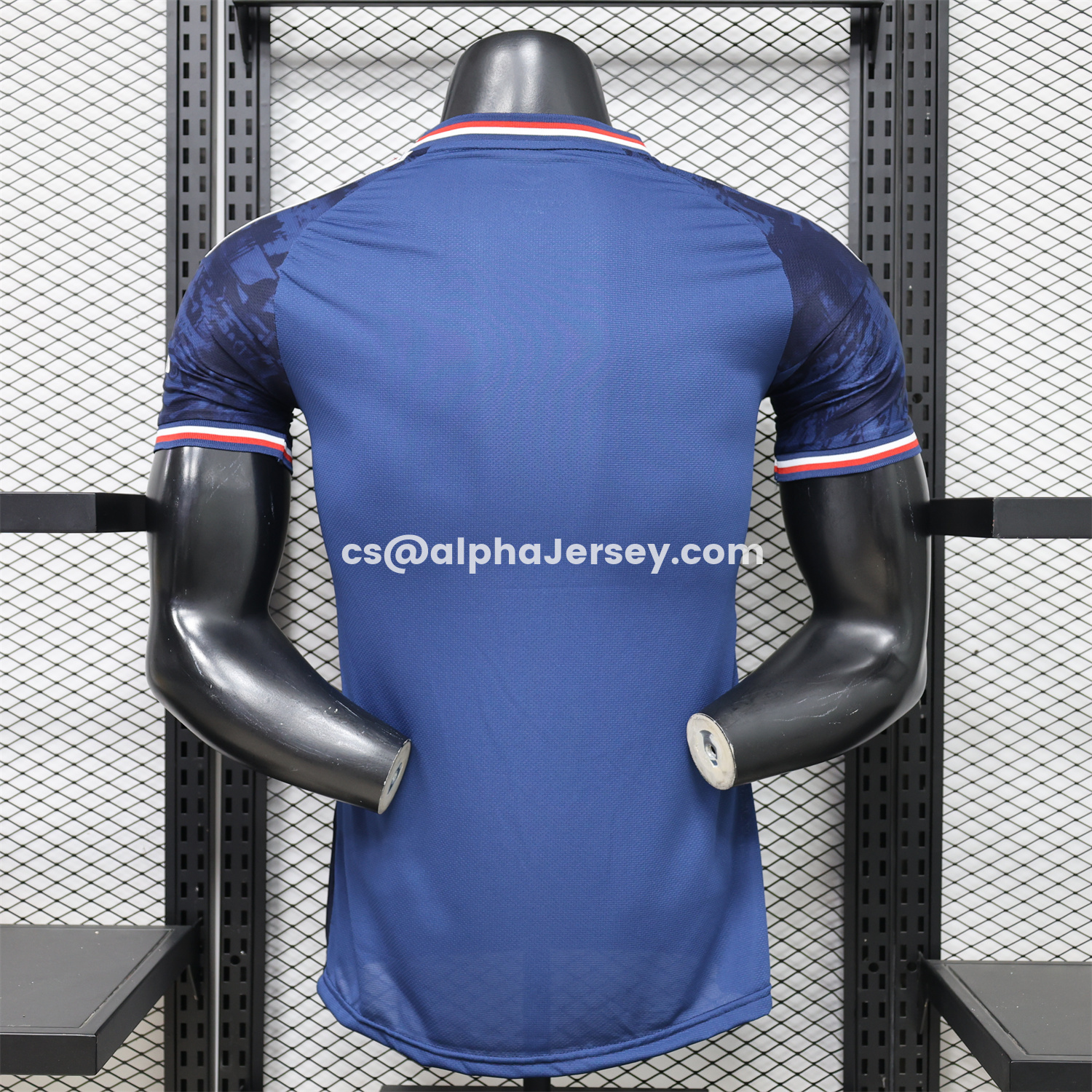 AJ-AlphaJersey-Arsenal 26-27 Dark Blue Digital Pattern Cannon Special Edition Jersey - Player Version