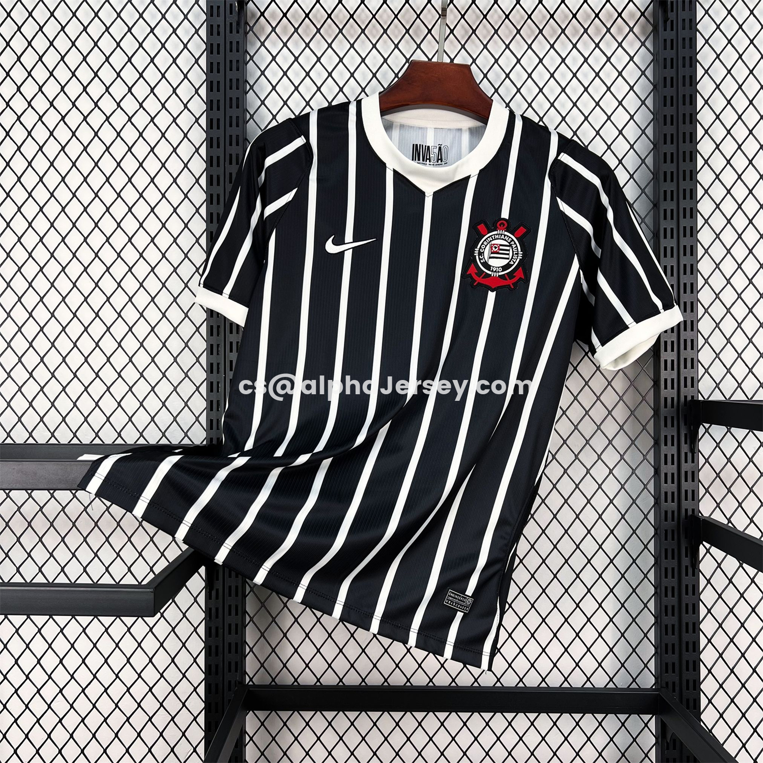 AJ-AlphaJersey-Corinthians 26-27 Away Jersey - Fans Version