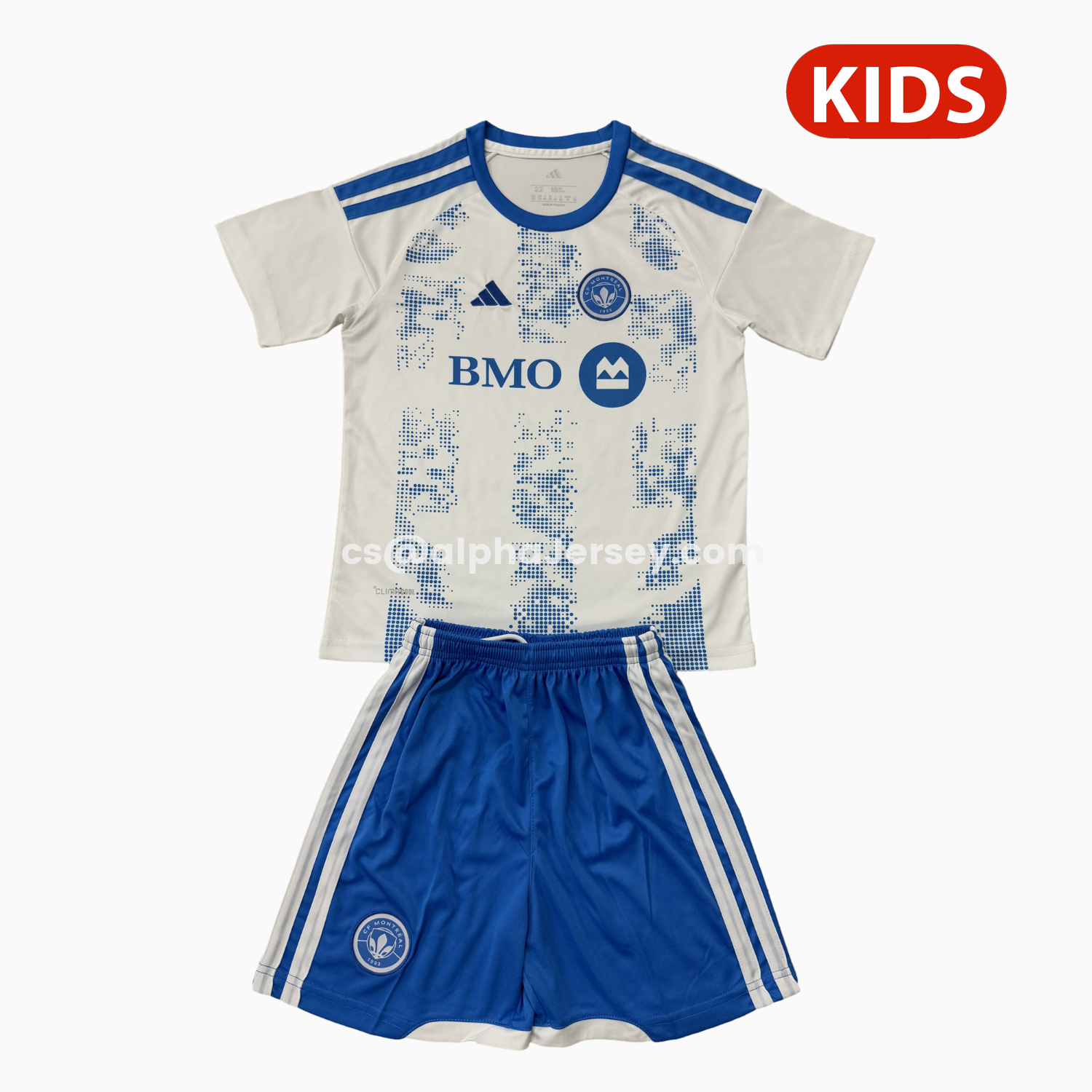 AJ-AlphaJersey-Montréal 26-27 Away Kids Kit