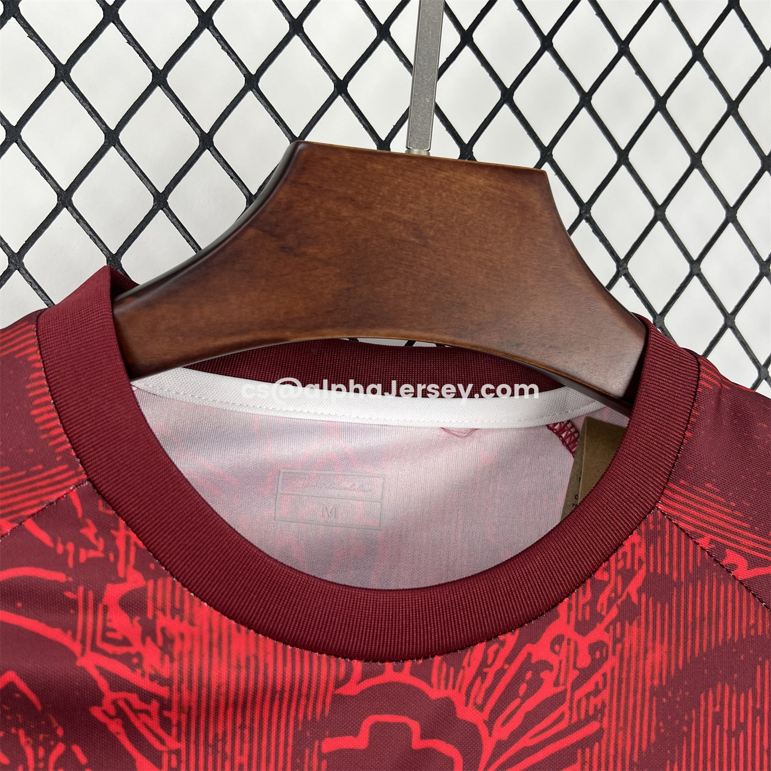AJ-AlphaJersey-Turkey 2026 Red With Dark Red Patterns Special Edition Jersey - Fans Version