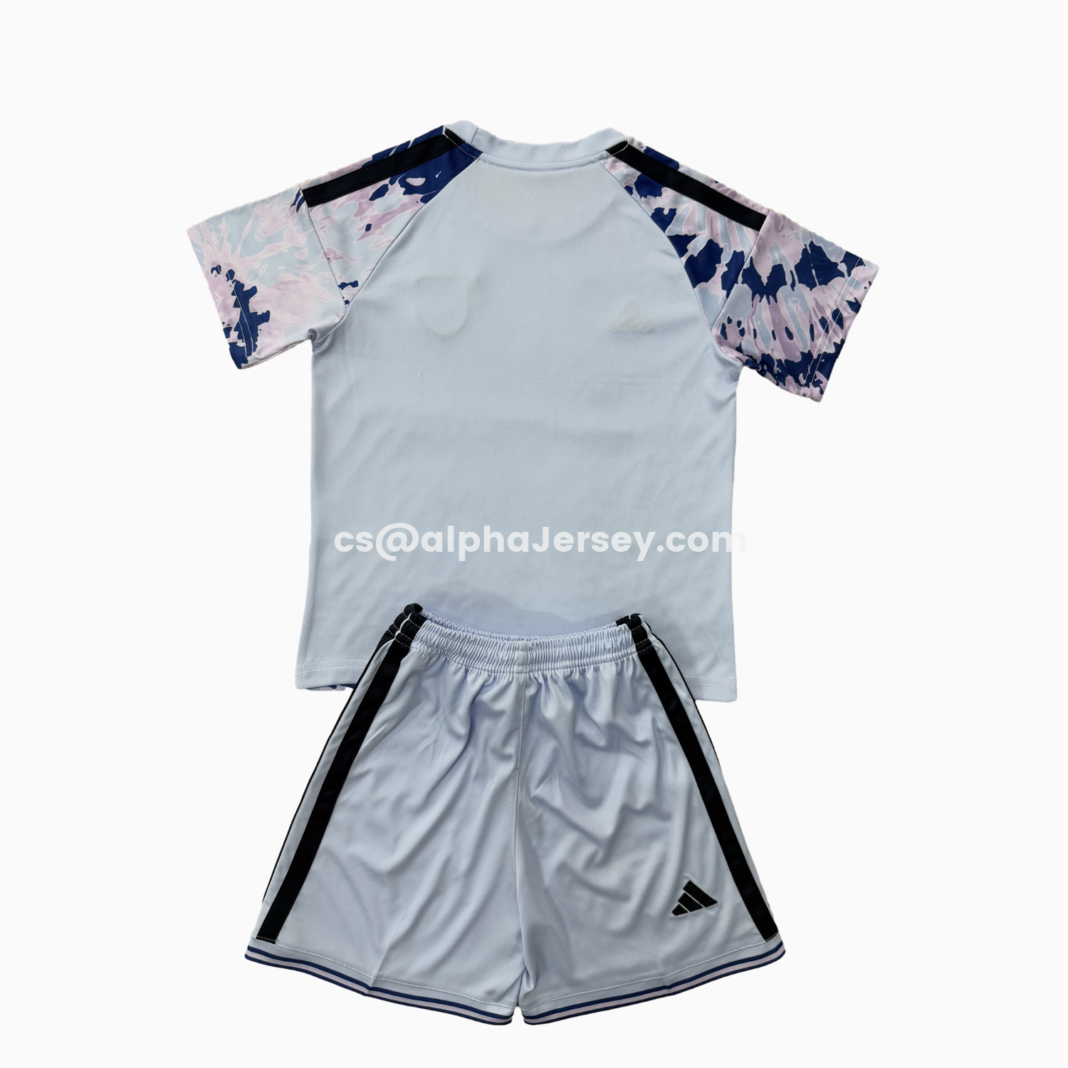 AJ-AlphaJersey-San Jose Earthquakes 26-27 Away Kids Kit